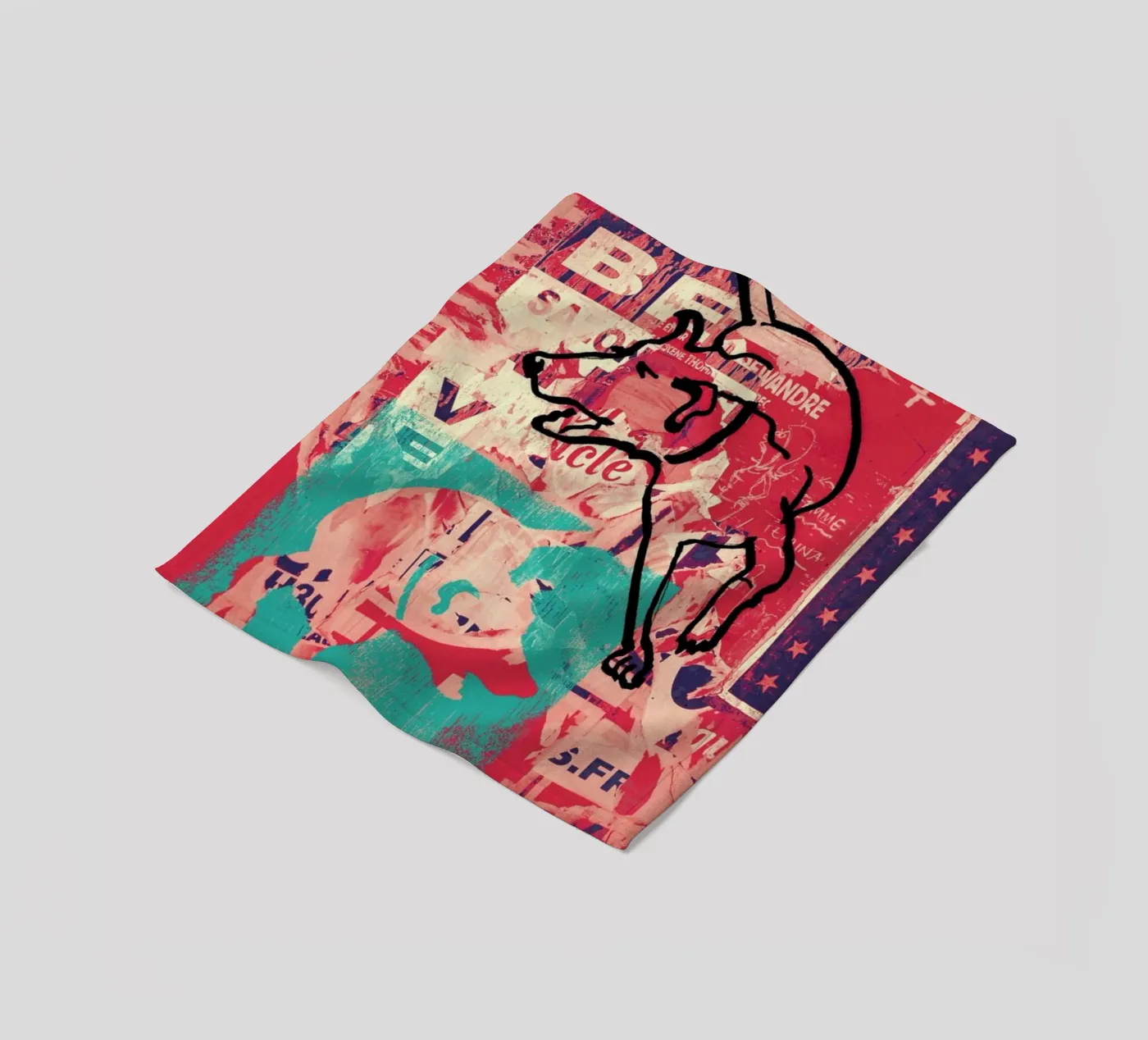 Dog Fleecedecke von Andy Bridge