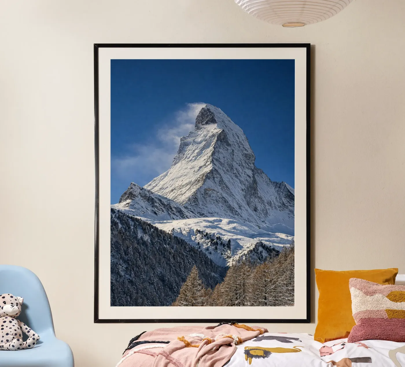 mountain ice poster by PASMING