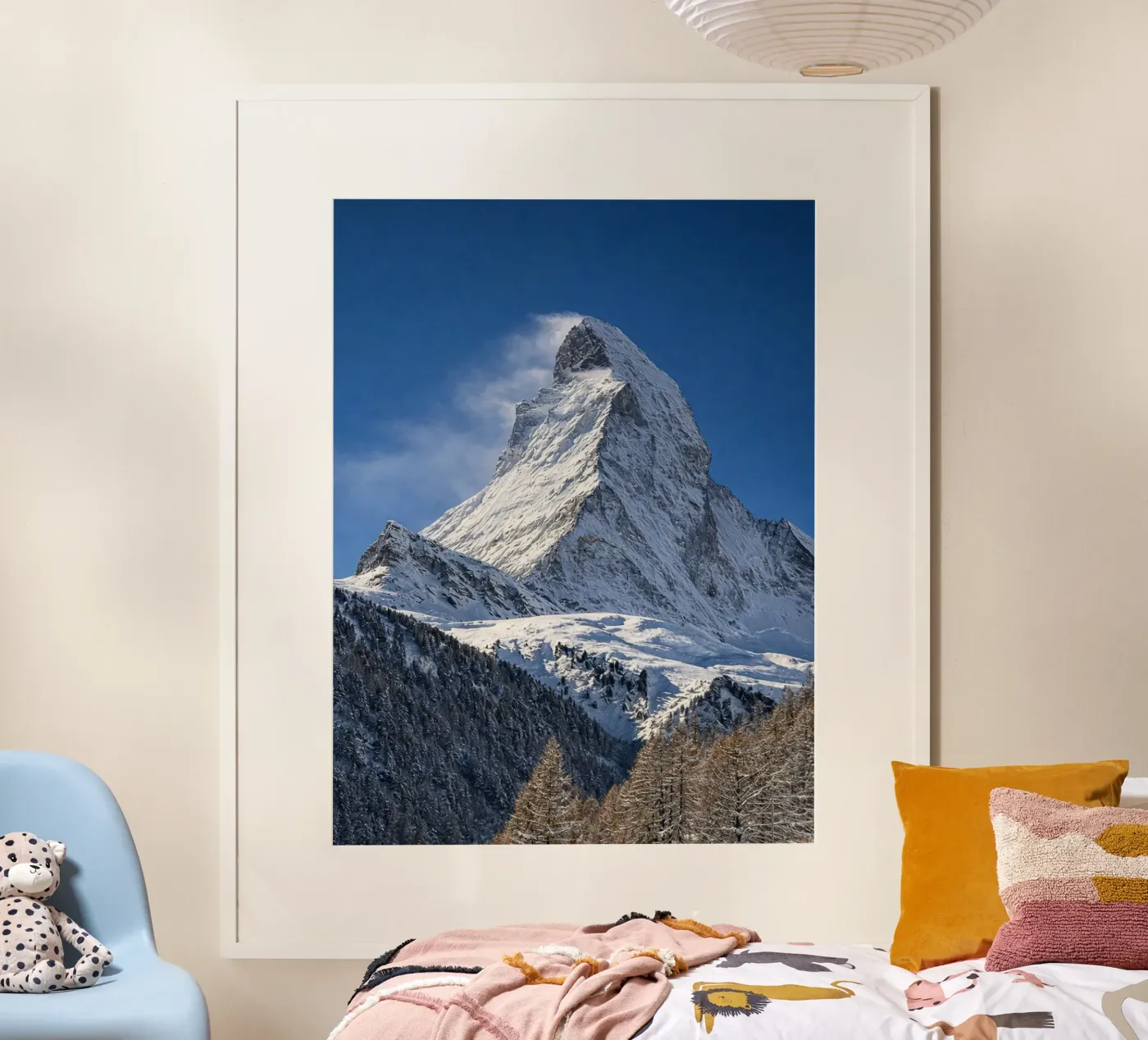 mountain ice poster by PASMING