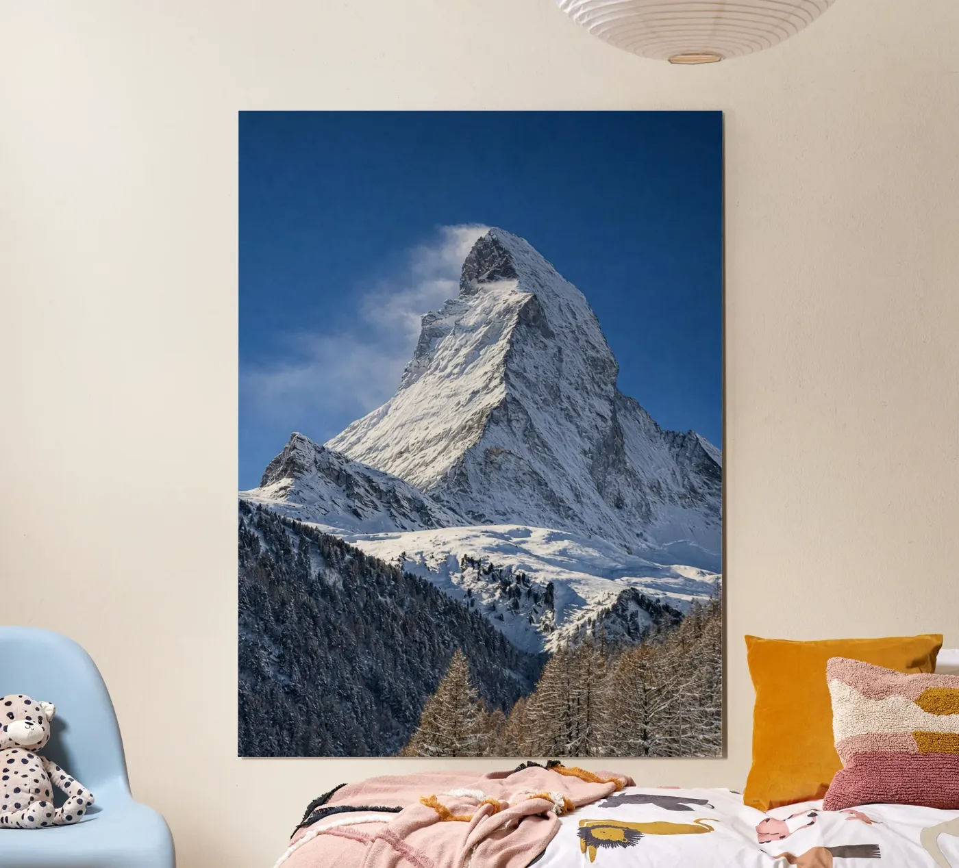 mountain ice poster by PASMING