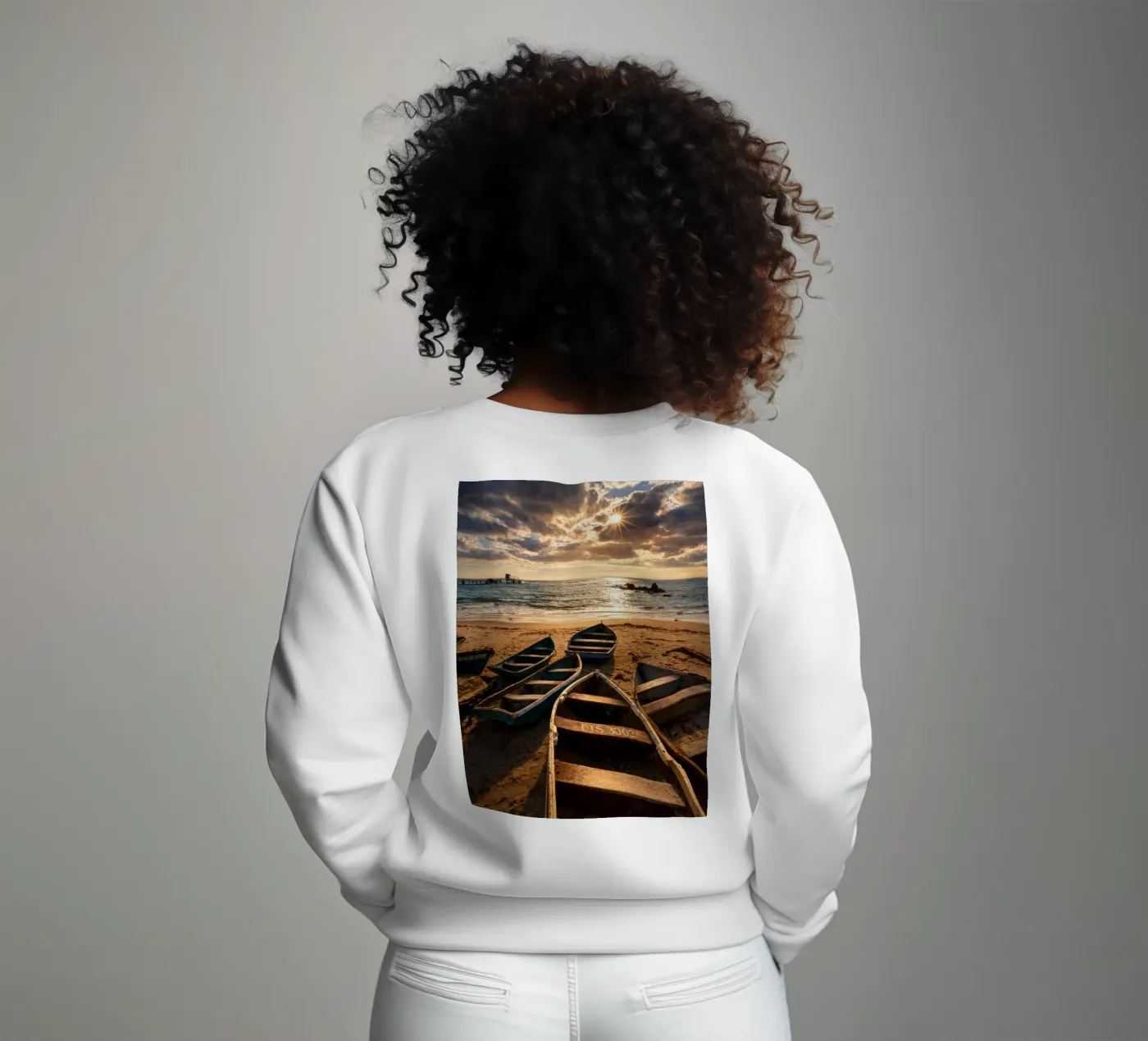 oude boten sweatshirt van PASMING