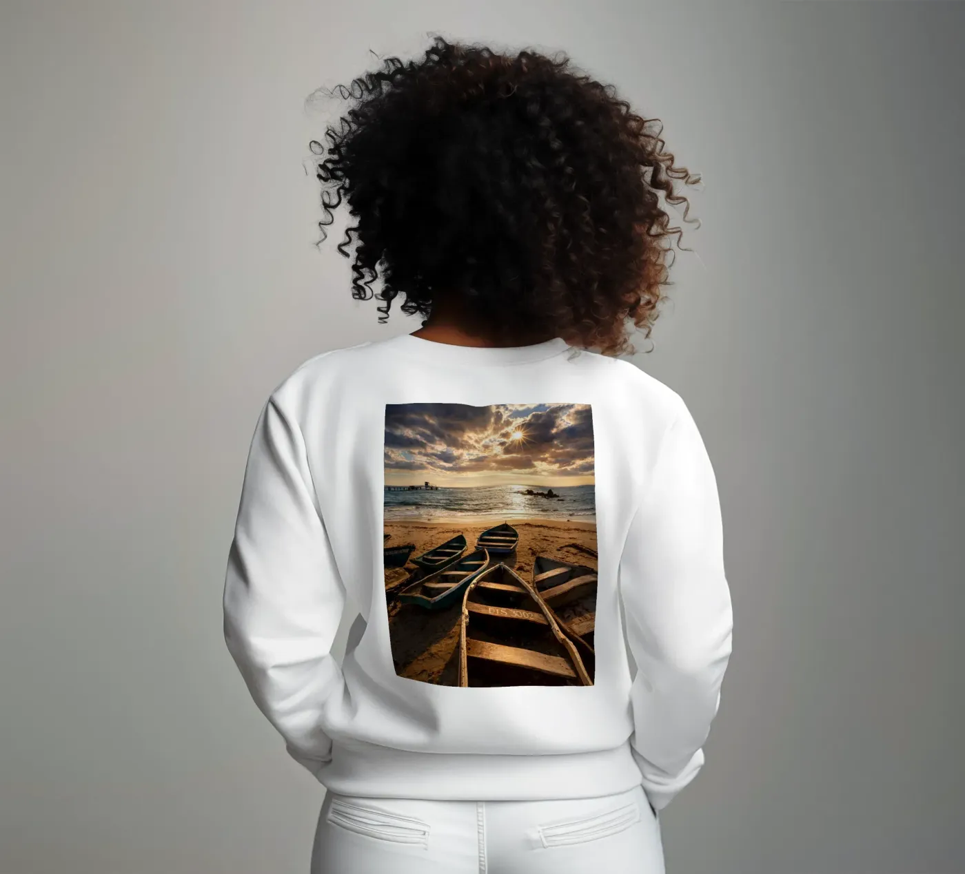 oude boten sweatshirt van PASMING