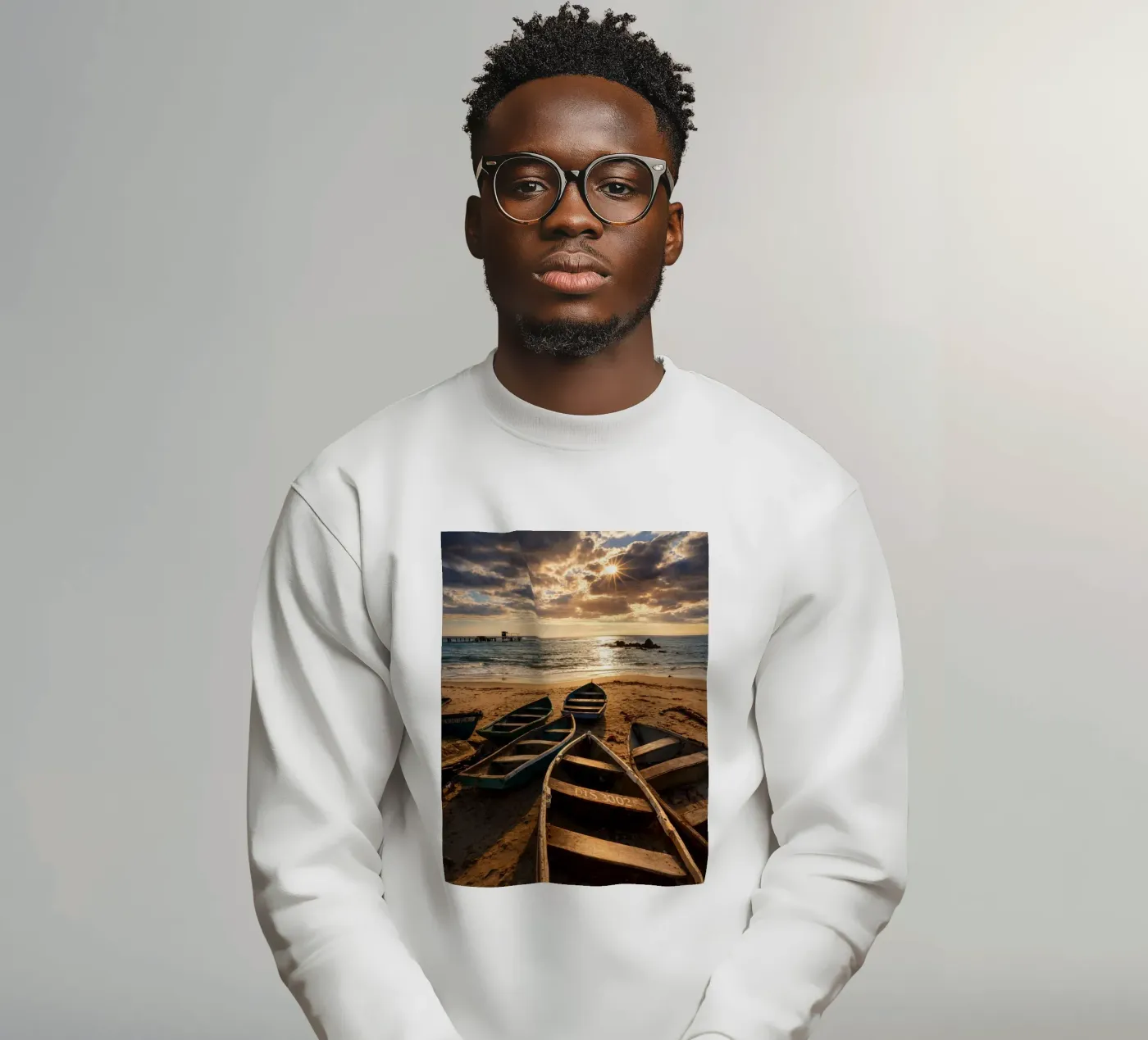 oude boten sweatshirt van PASMING