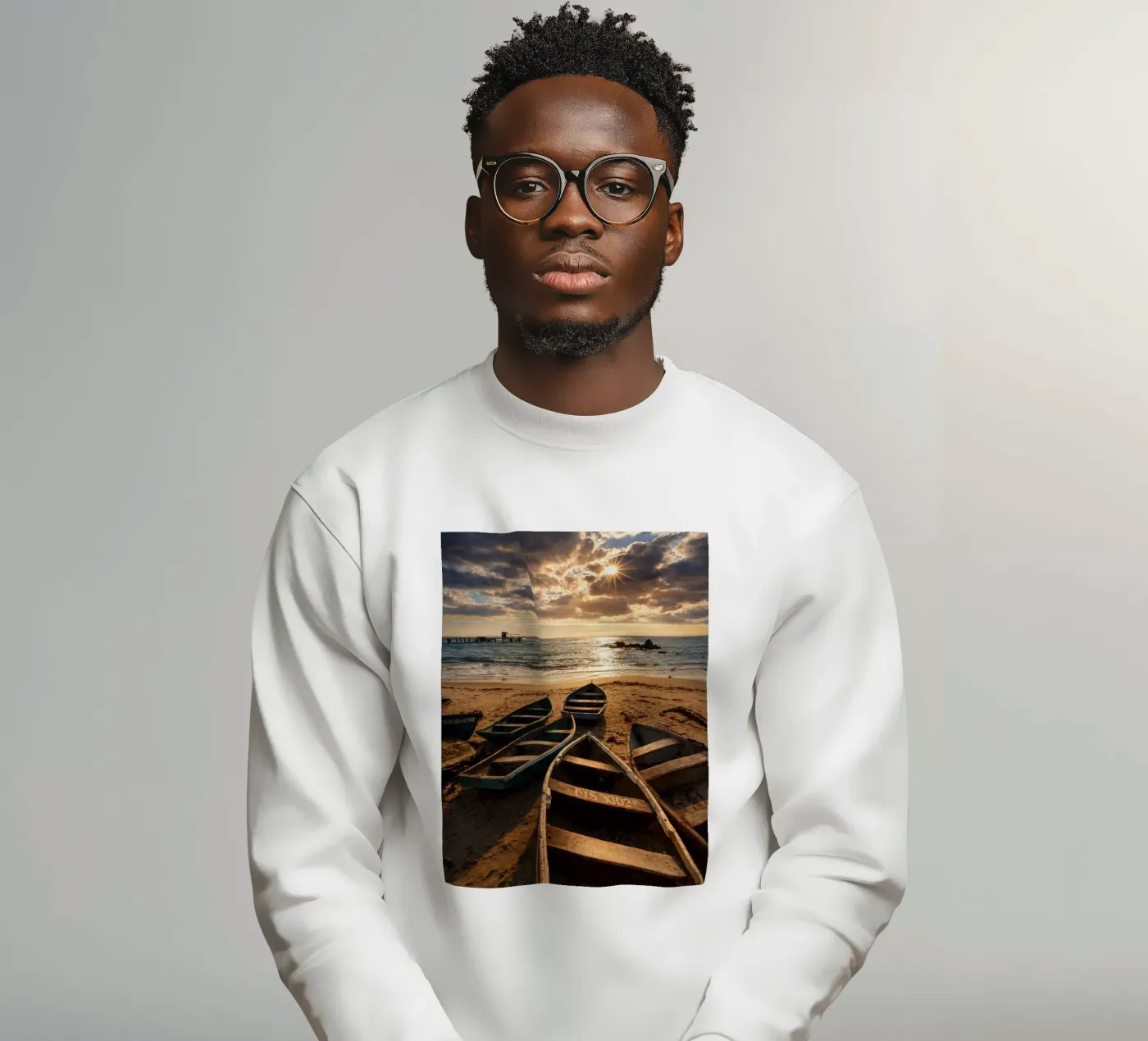 oude boten sweatshirt van PASMING