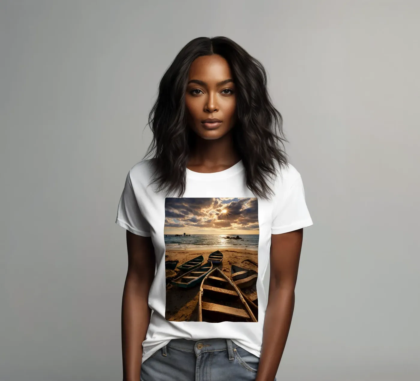 barche vecchie t-shirt da donna da PASMING