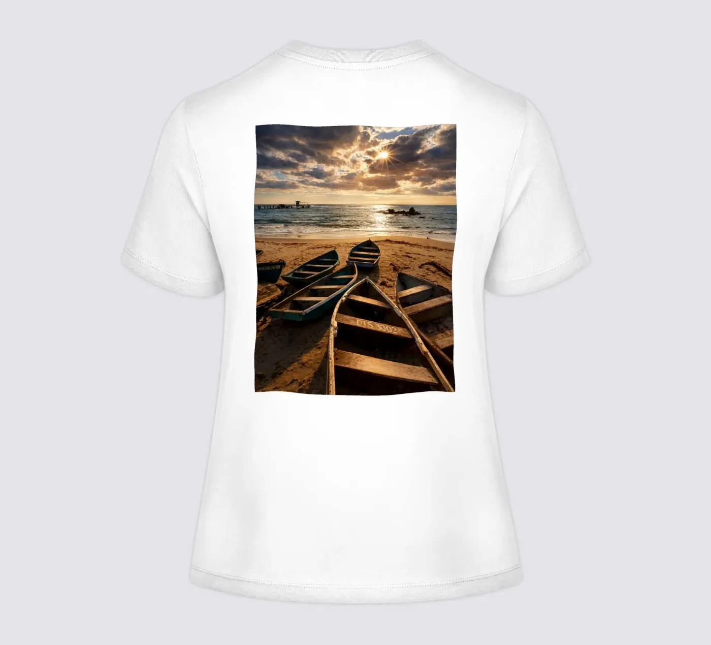 barche vecchie t-shirt da donna da PASMING