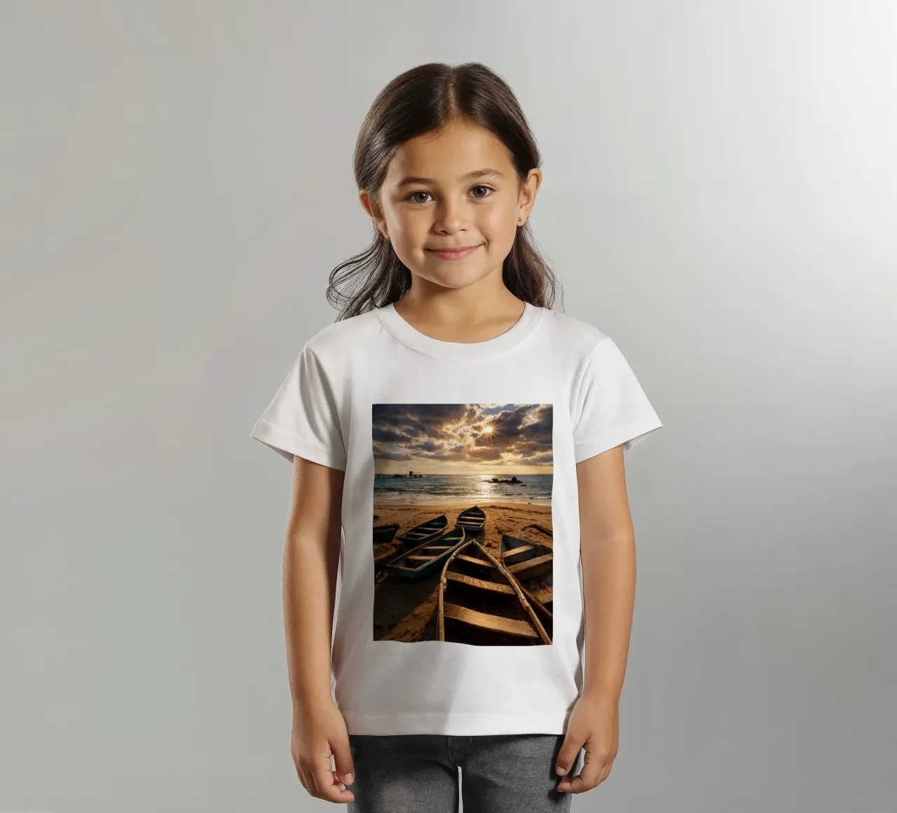 barche vecchie t-shirt bambini da PASMING