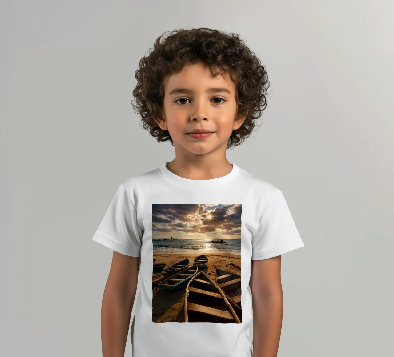 barche vecchie t-shirt bambini da PASMING