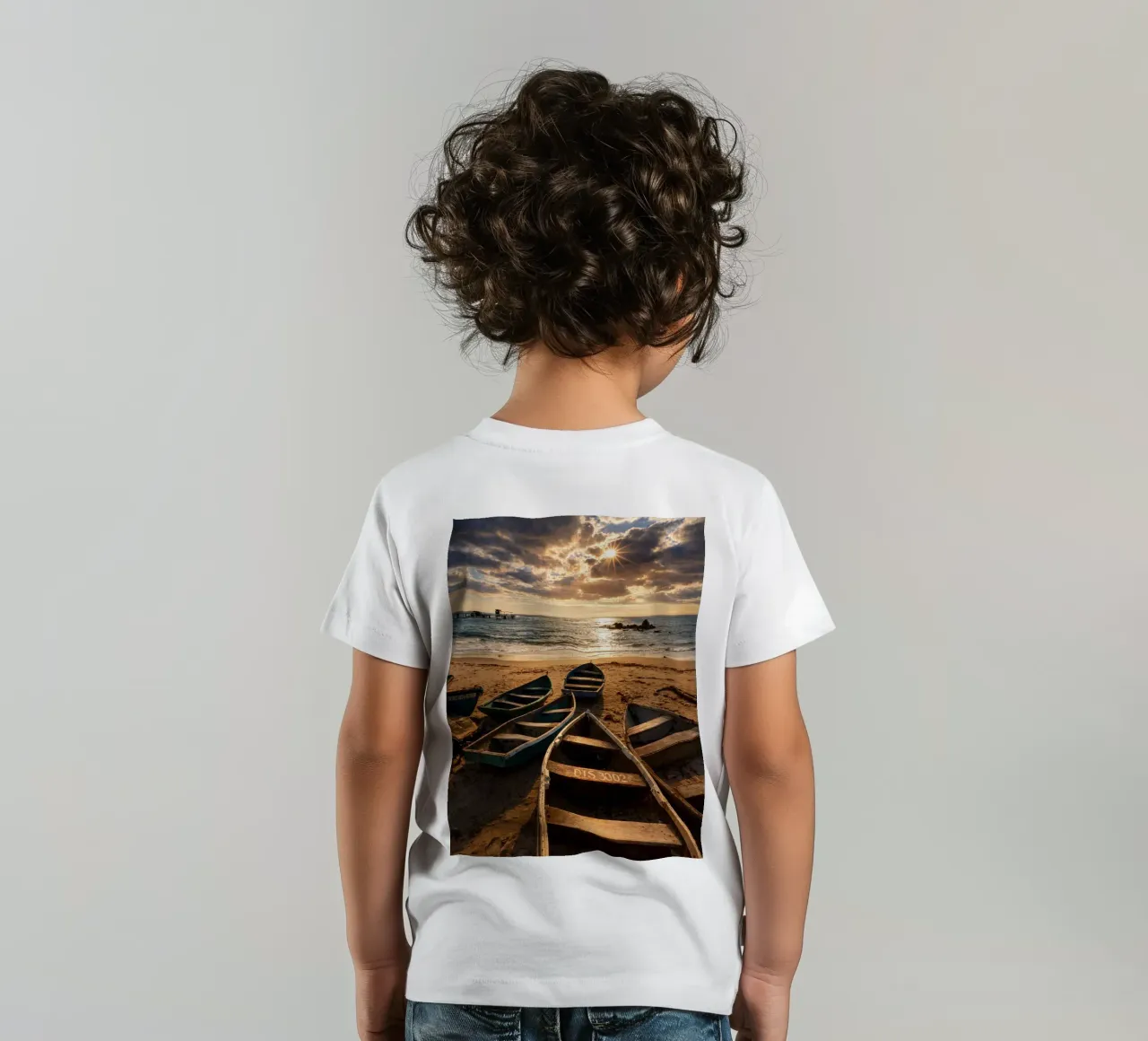 barche vecchie t-shirt bambini da PASMING