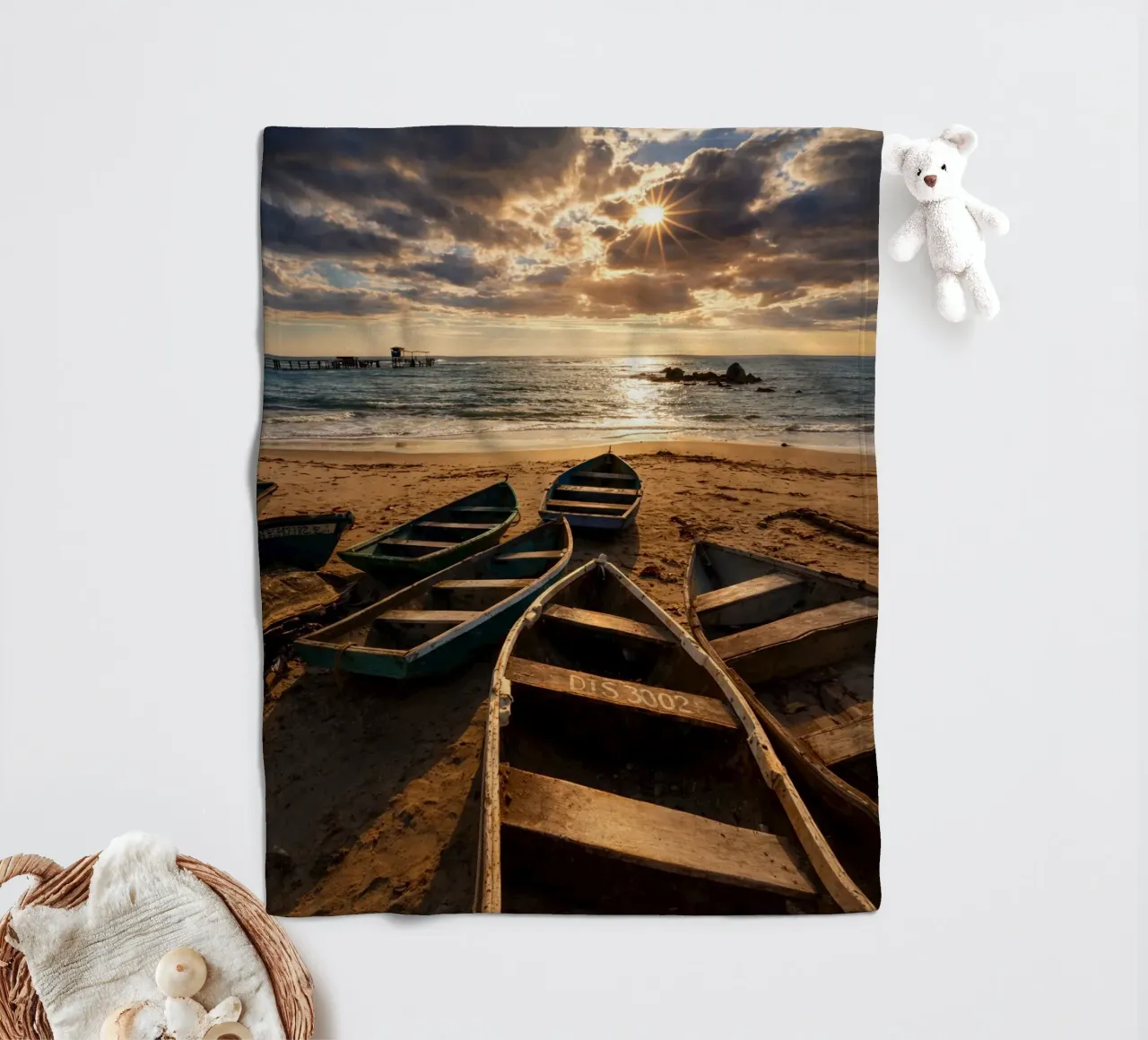 barche vecchie coperta in pile da PASMING