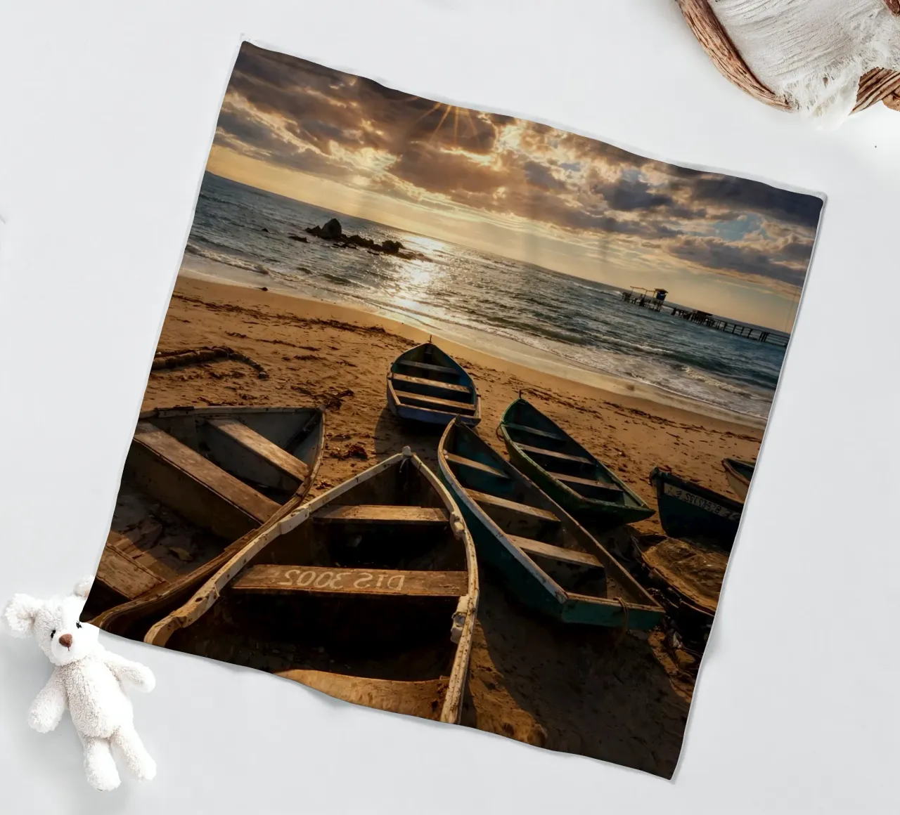 barche vecchie coperta in pile da PASMING