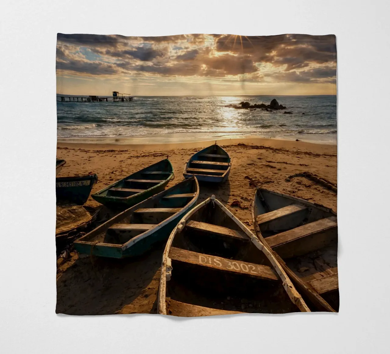 barche vecchie coperta in pile da PASMING