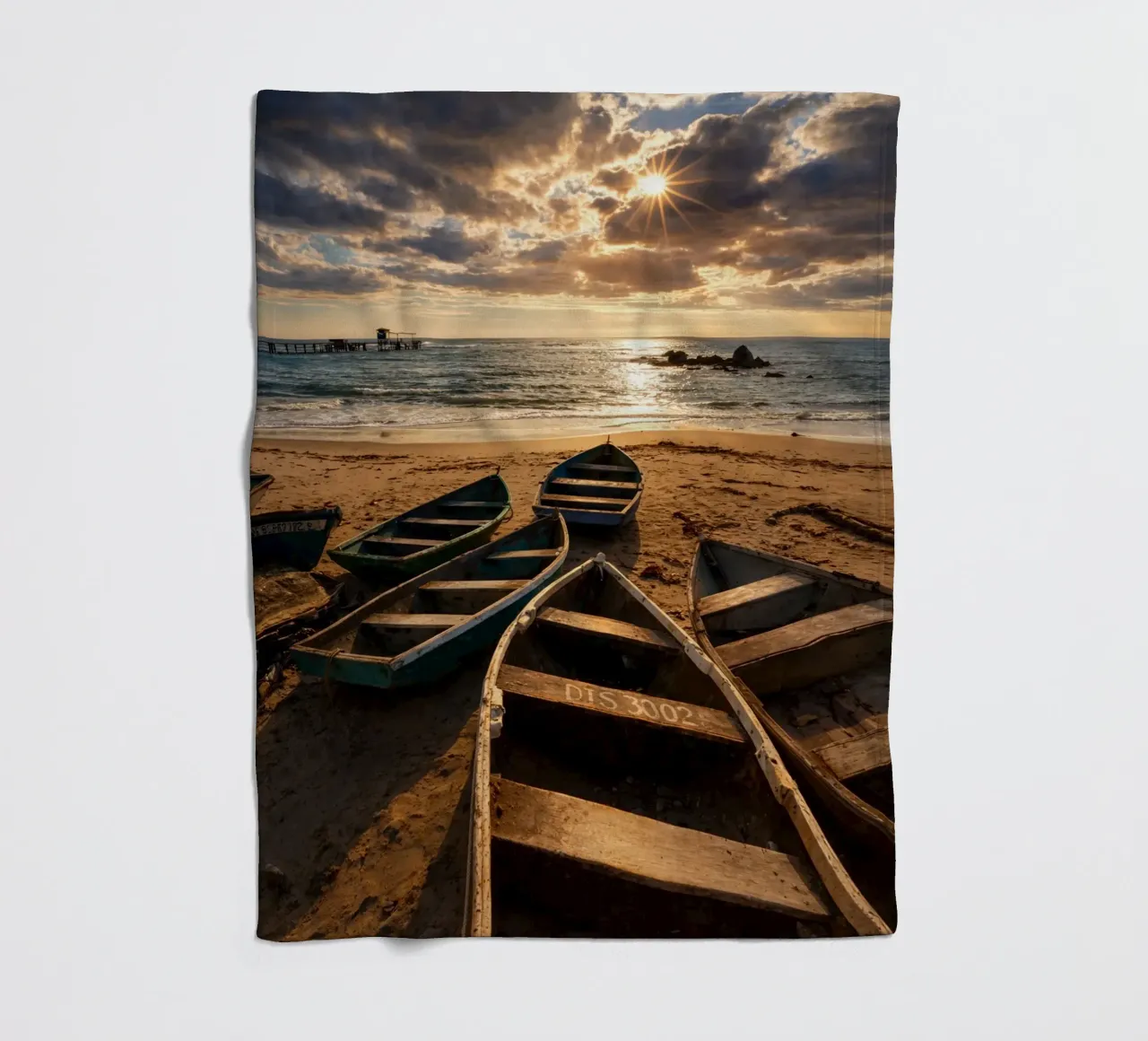 barche vecchie coperta in pile da PASMING