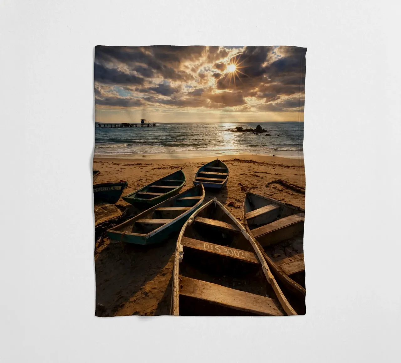 barche vecchie coperta in pile da PASMING