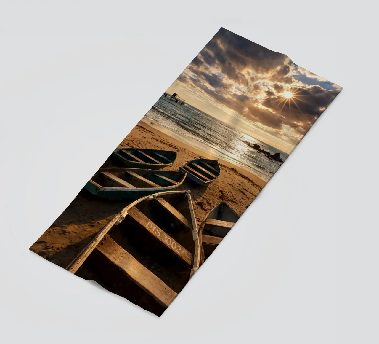 barche vecchie telo mare da PASMING