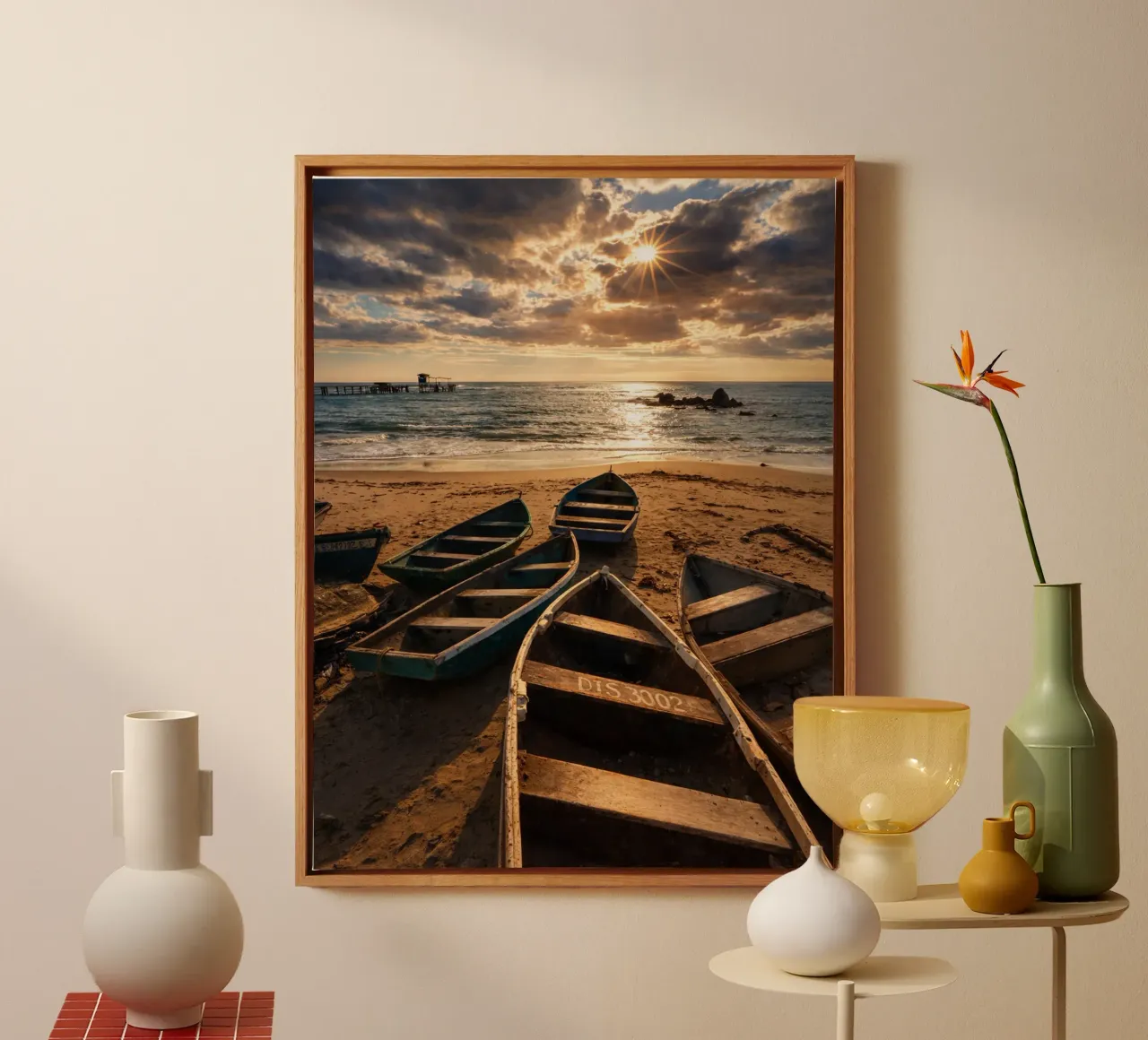 barche vecchie tela da PASMING