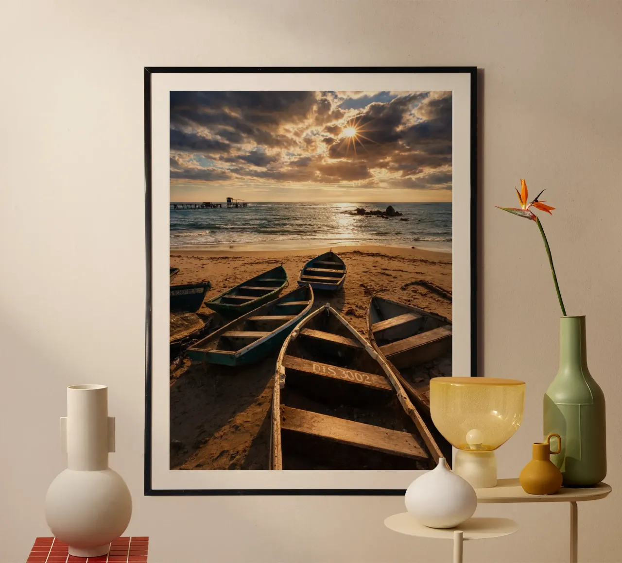 barche vecchie poster da PASMING