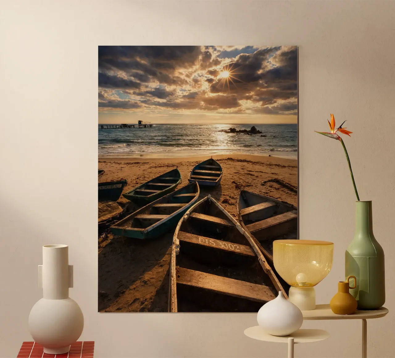 barche vecchie poster da PASMING