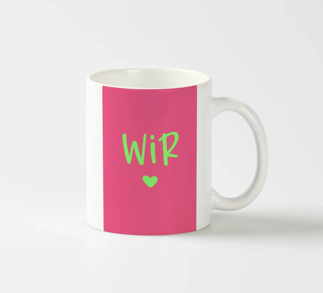 WE ceramic mug by maramirage