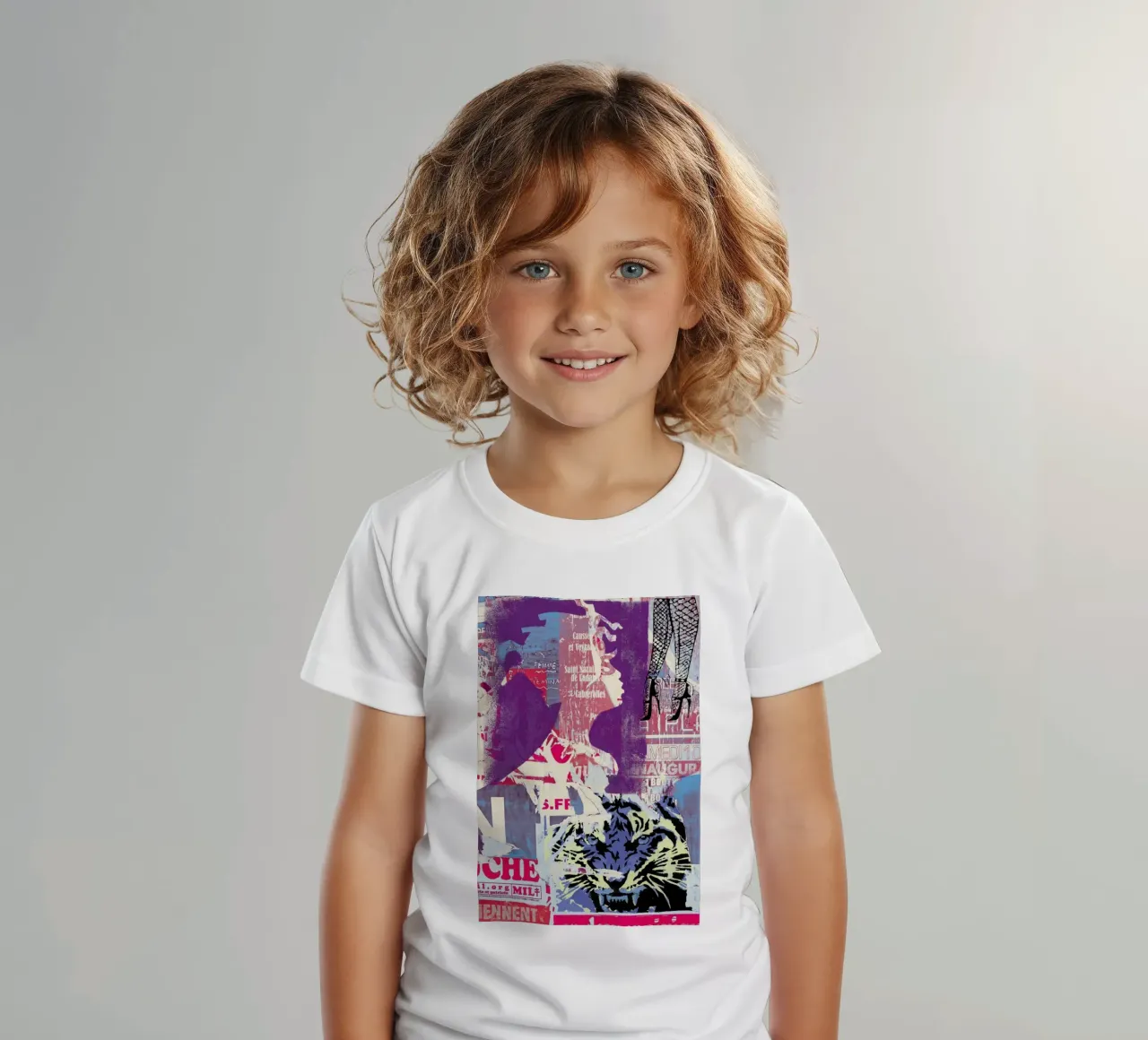 Tiger t-shirt bambini da Andy Bridge