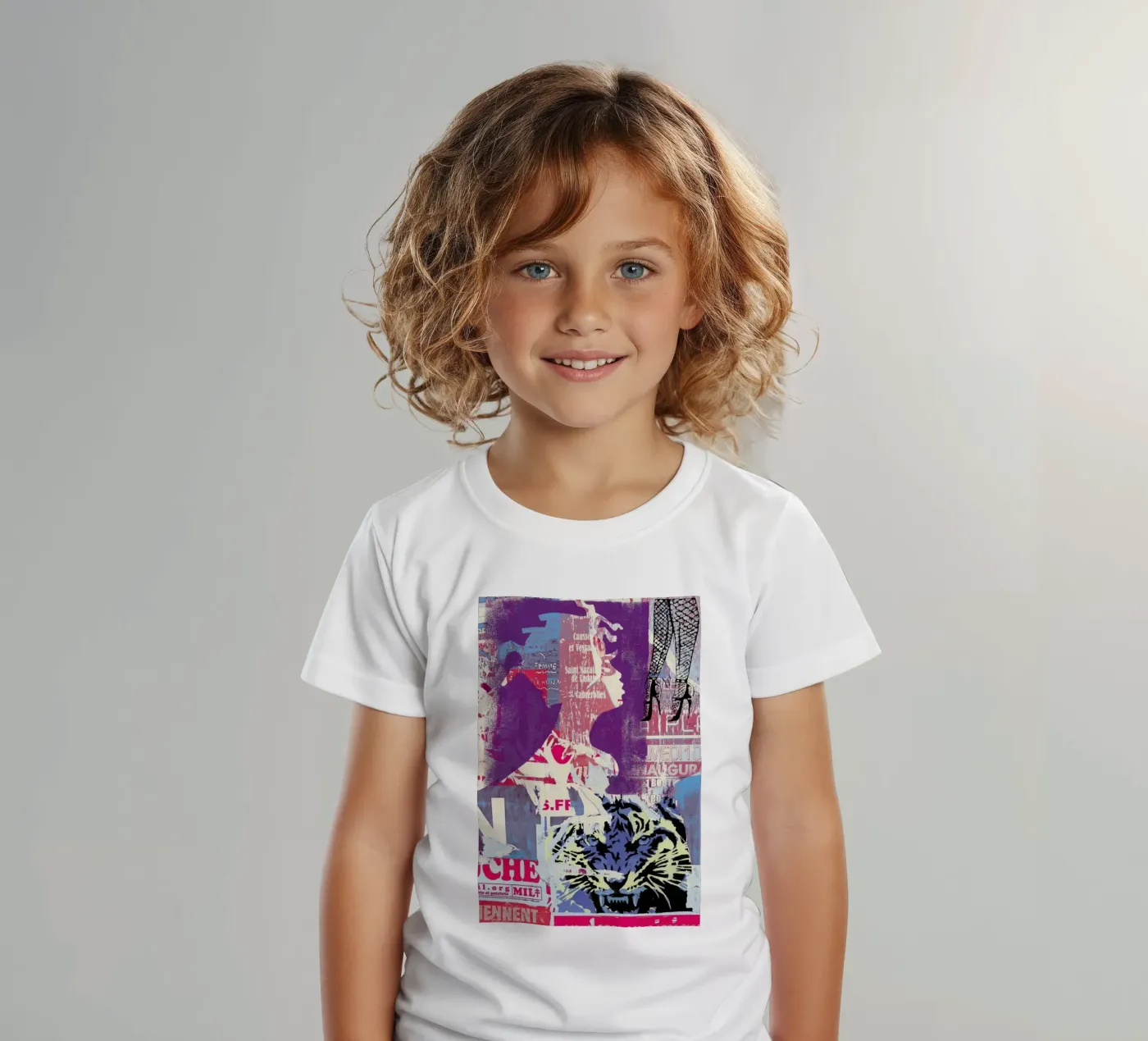Tiger kinder t-shirt van Andy Bridge