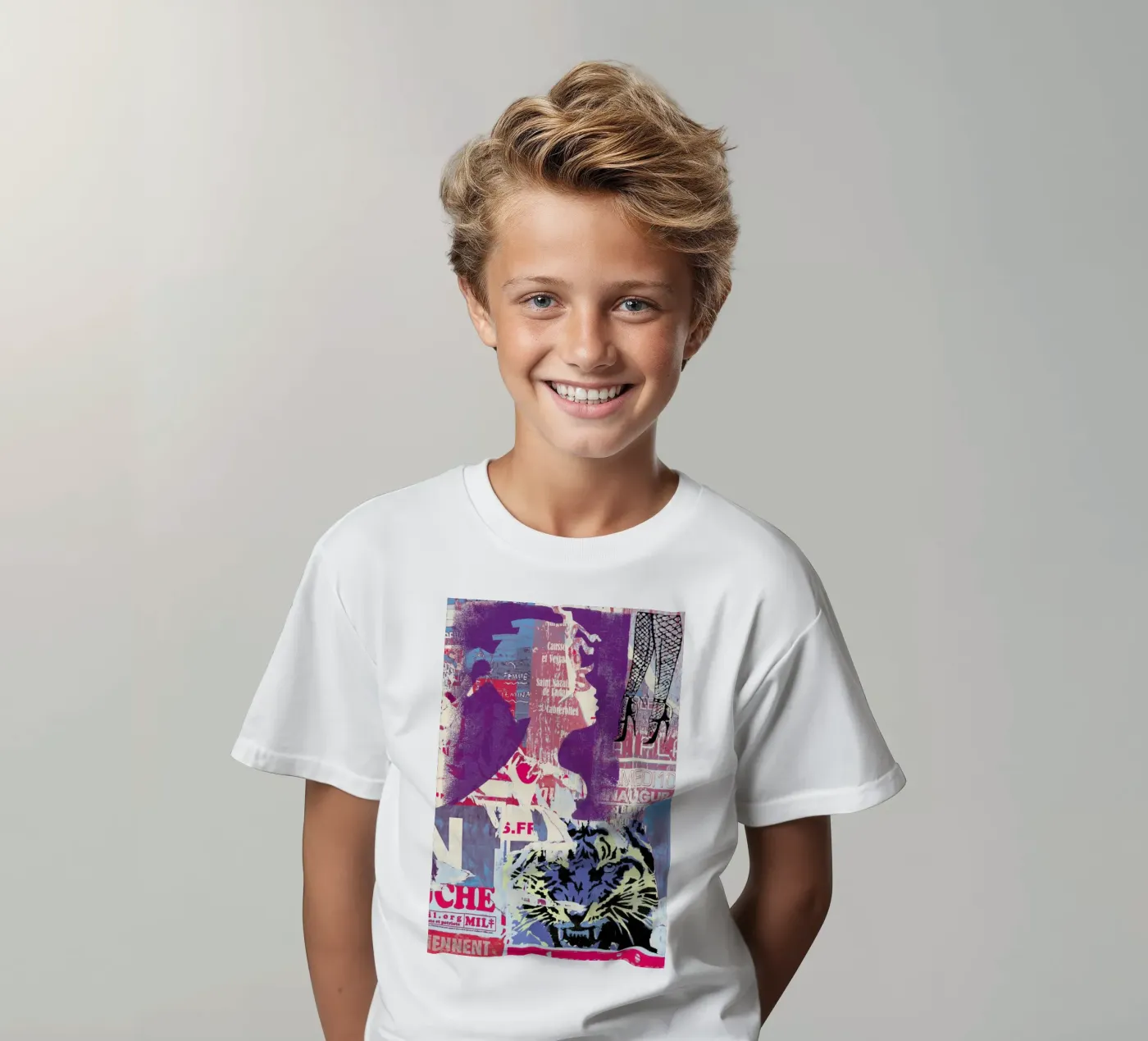 Tiger kinder t-shirt van Andy Bridge