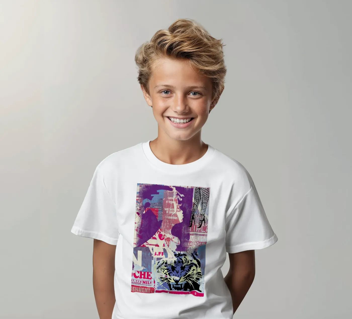 Tiger kinder t-shirt van Andy Bridge