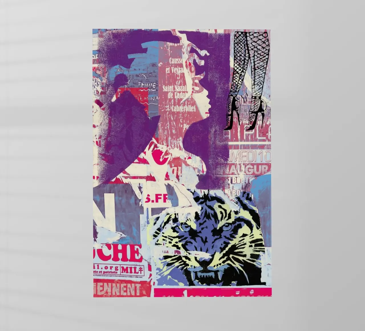 Tiger pellicola backlit da Andy Bridge