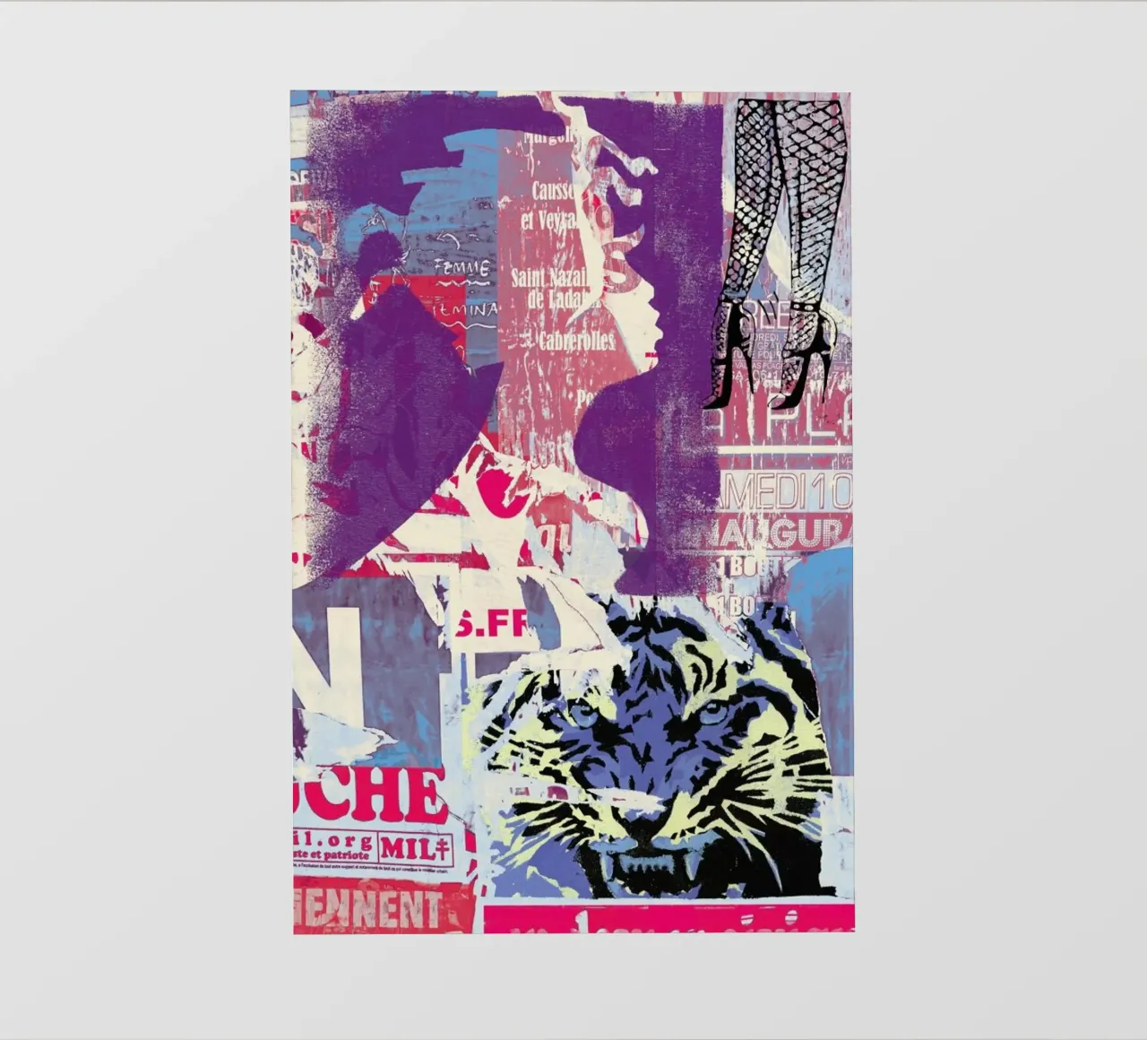 Tiger pellicola backlit da Andy Bridge