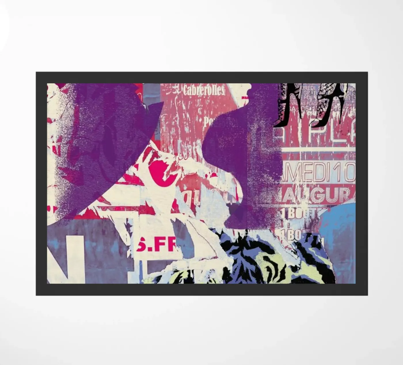 Tiger Fußmatte von Andy Bridge