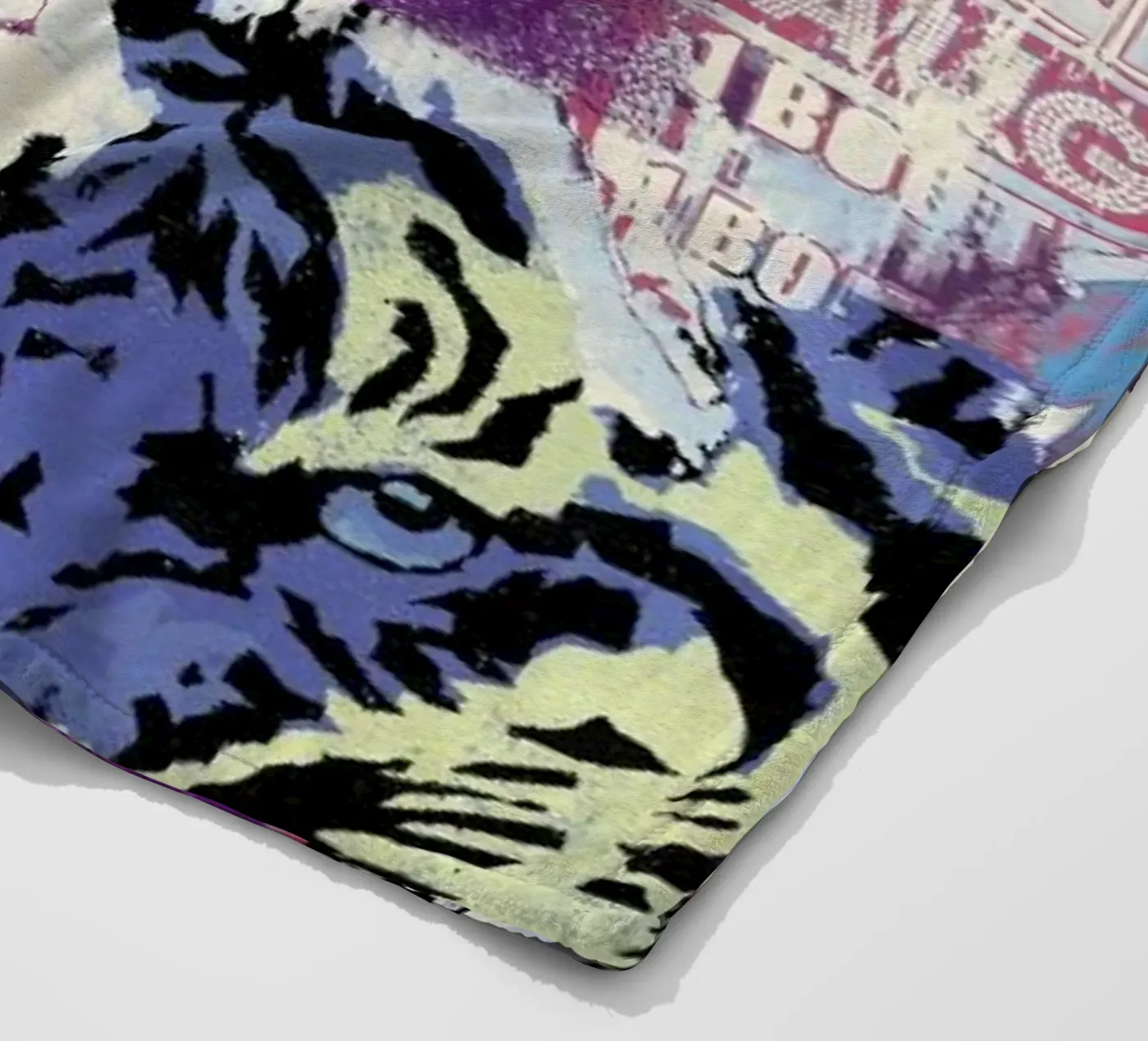 Tiger coperta in pile da Andy Bridge