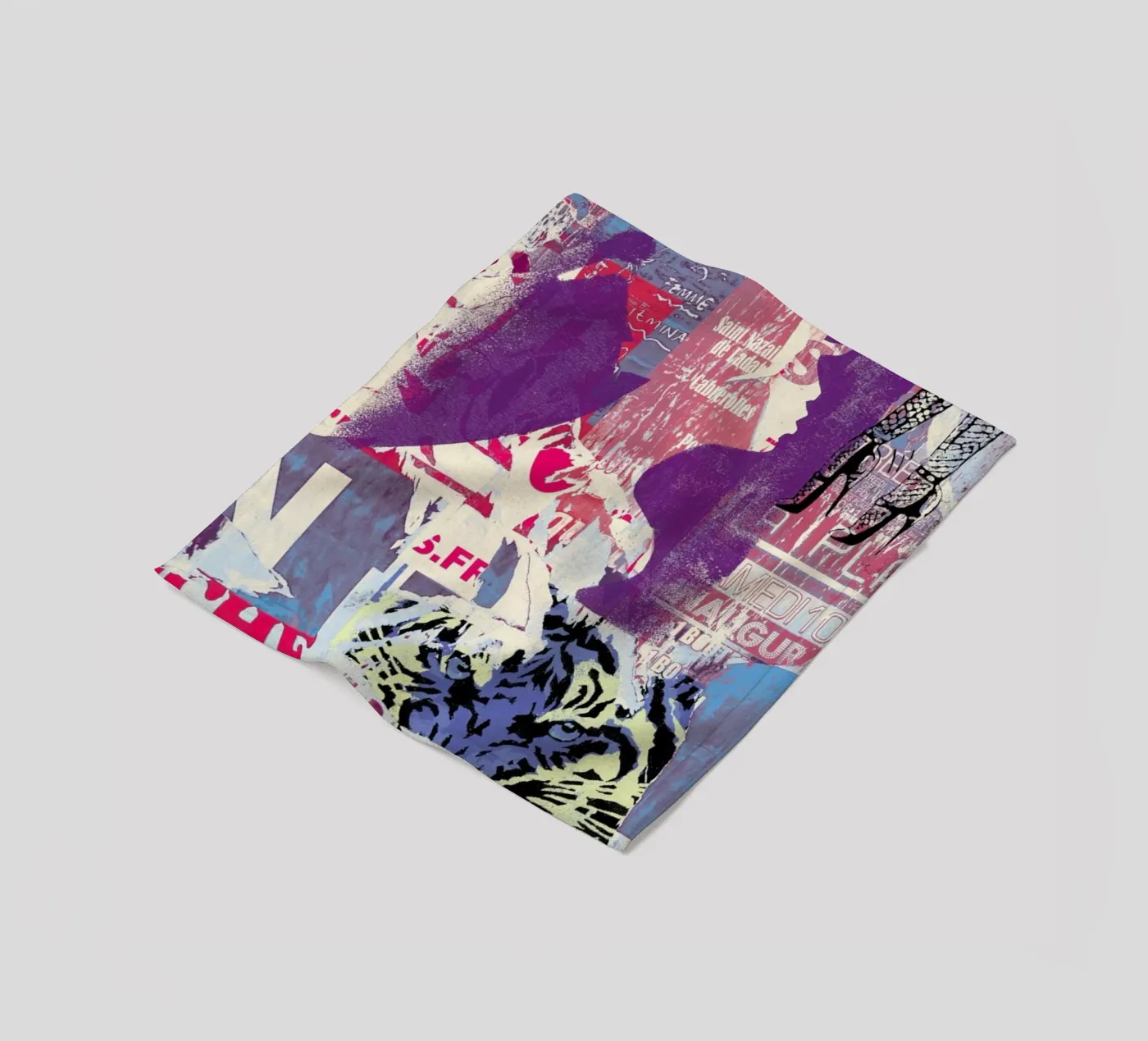 Tiger coperta in pile da Andy Bridge