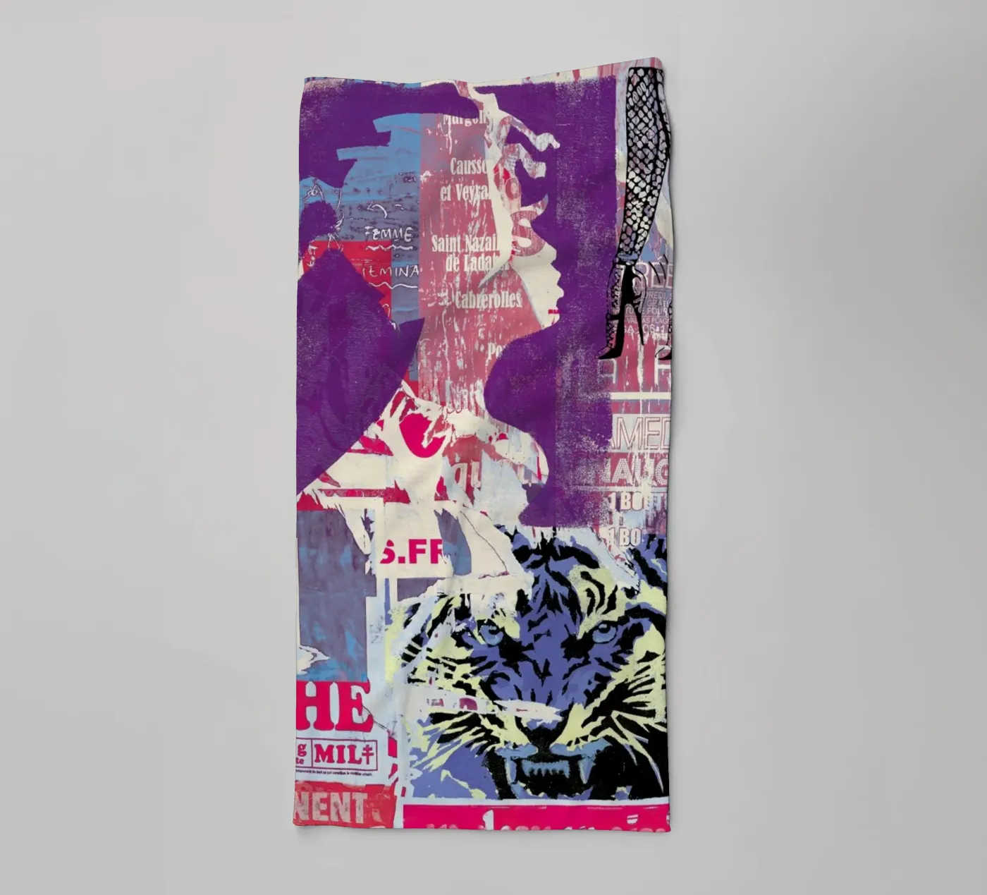 Tiger badhanddoek van Andy Bridge