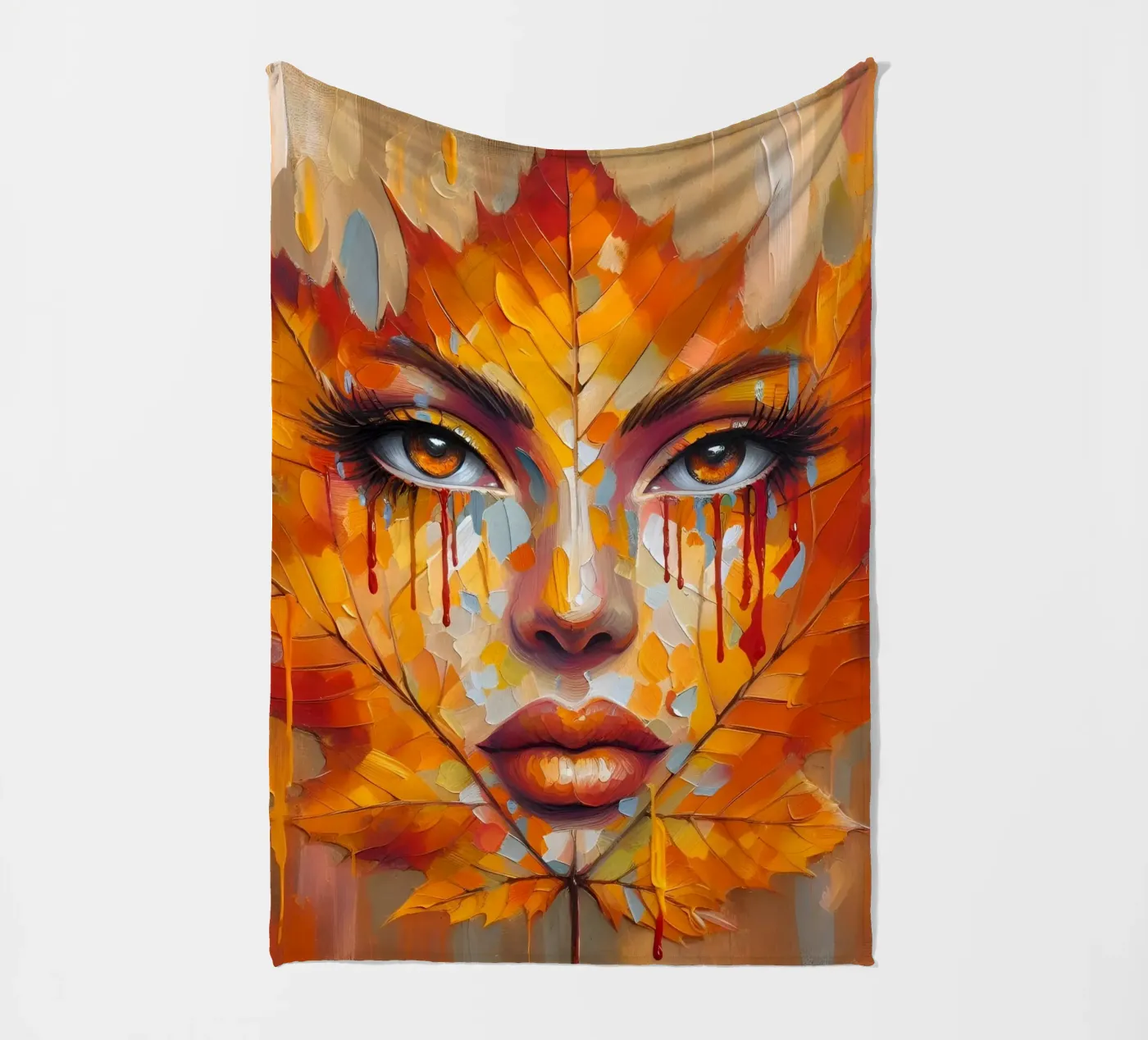 FALL Fleecedecke von ARTOMATIC
