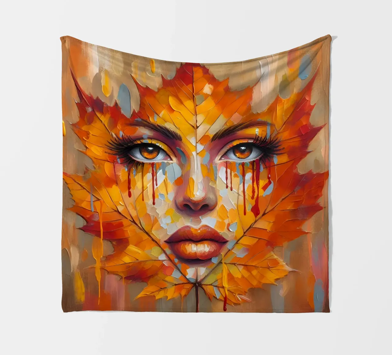 FALL Fleecedecke von ARTOMATIC