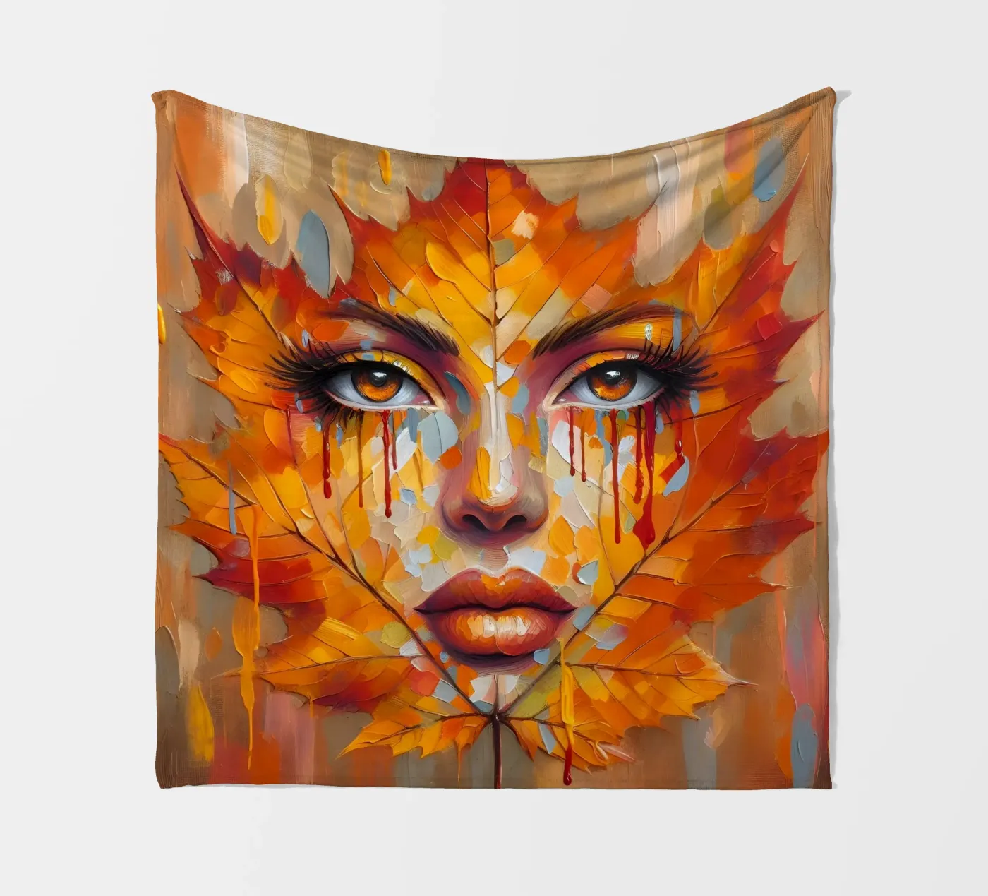 FALL Fleecedecke von ARTOMATIC