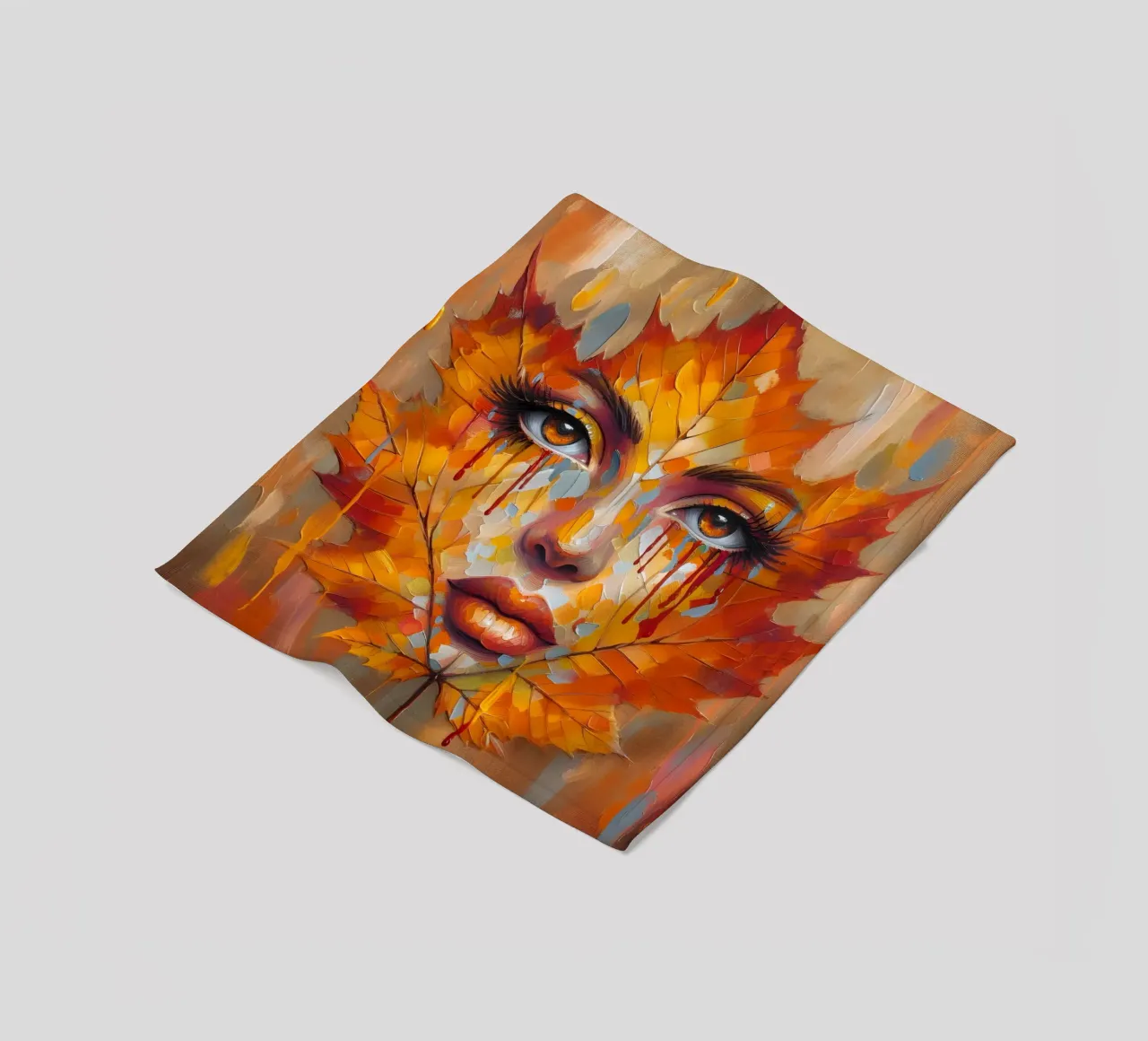 FALL Fleecedecke von ARTOMATIC