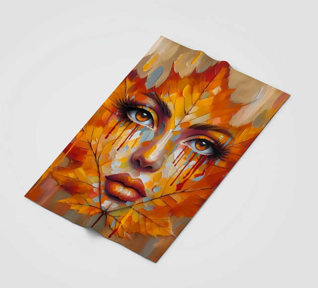 FALL Fleecedecke von ARTOMATIC