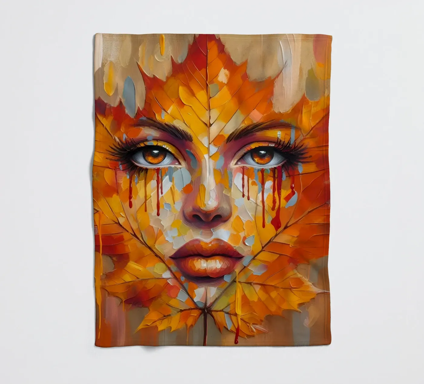 FALL Fleecedecke von ARTOMATIC