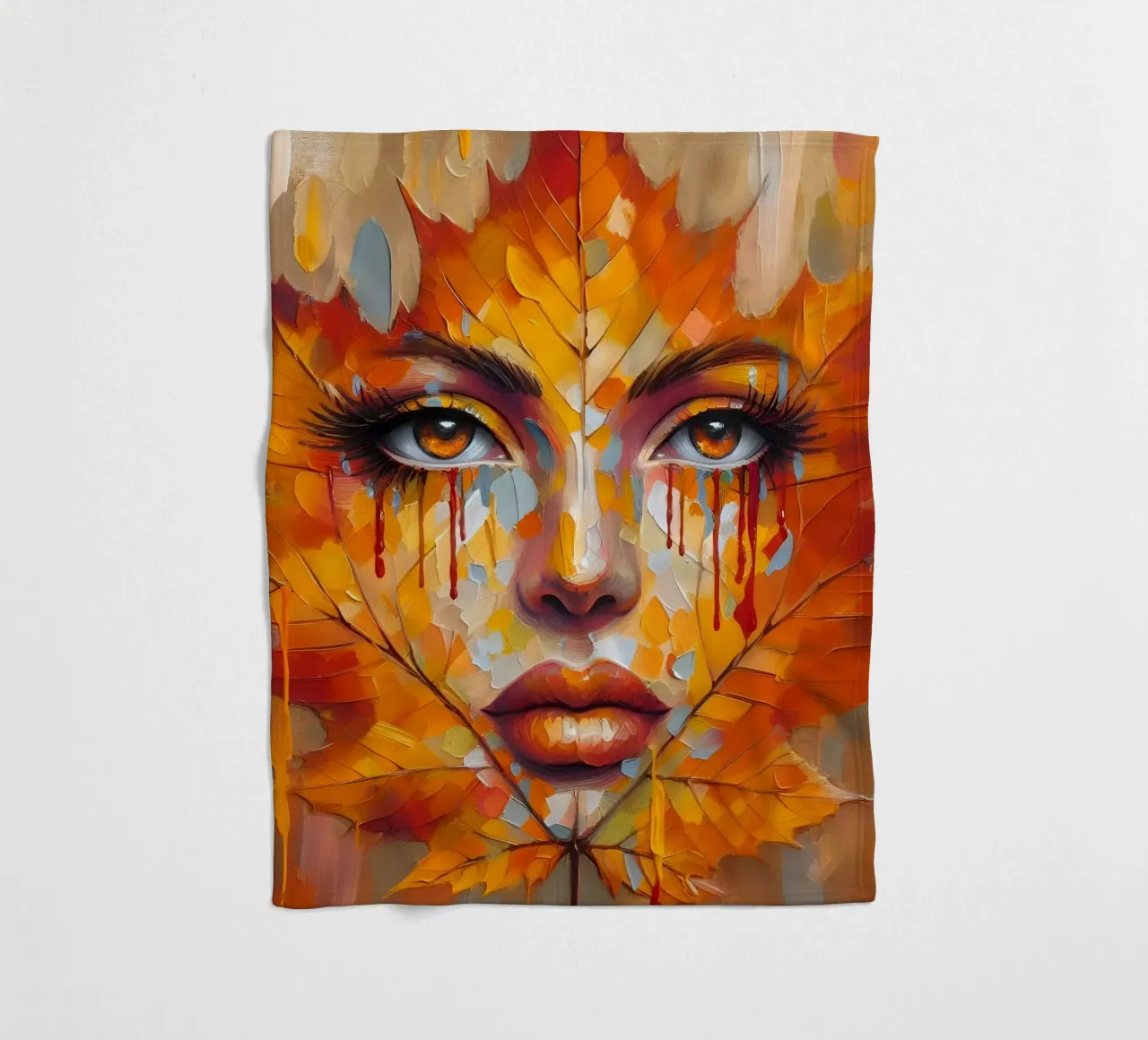 FALL Fleecedecke von ARTOMATIC