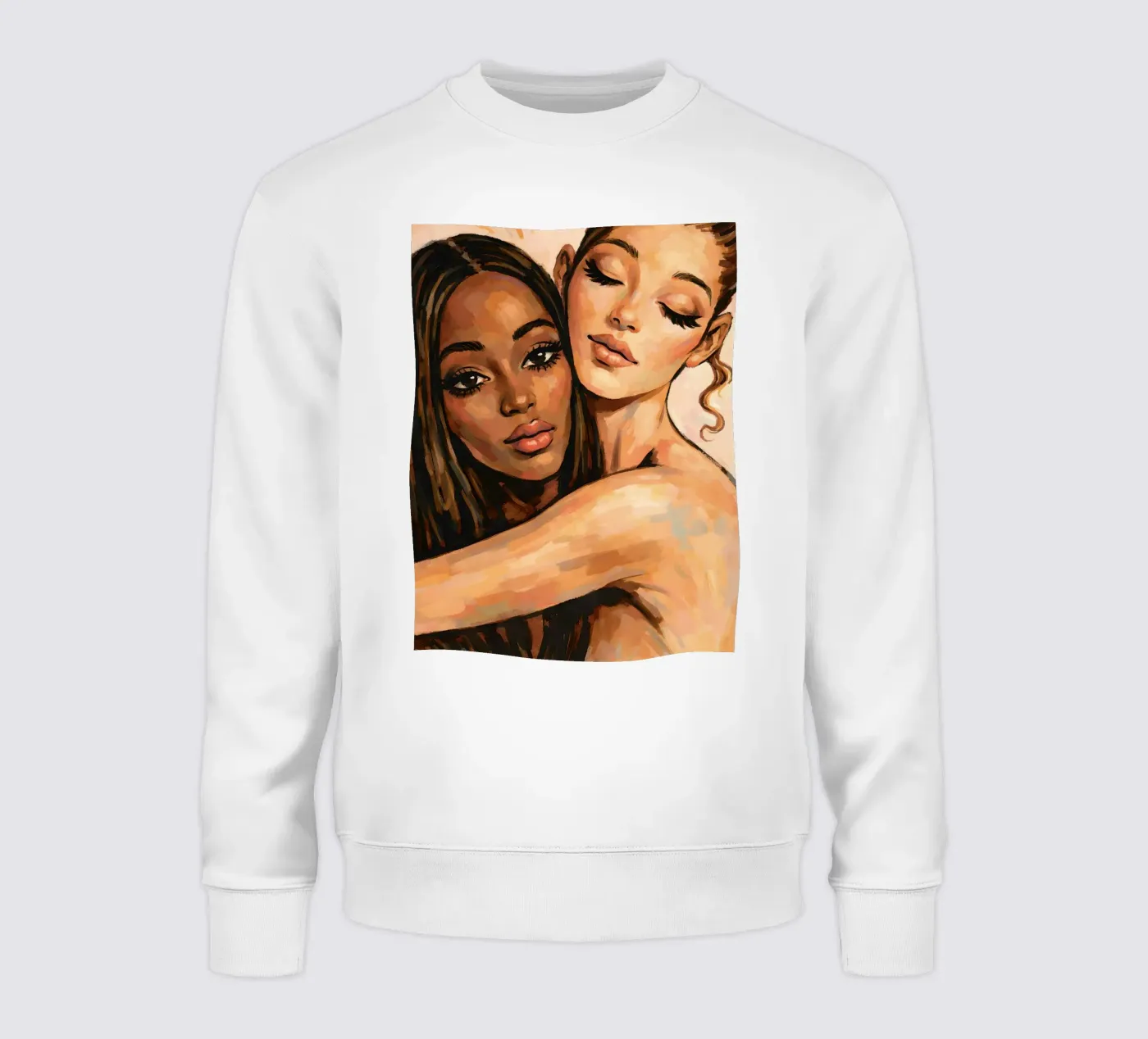 FRIENDSHIP EMBRACE sweatshirt by ARTOMATIC