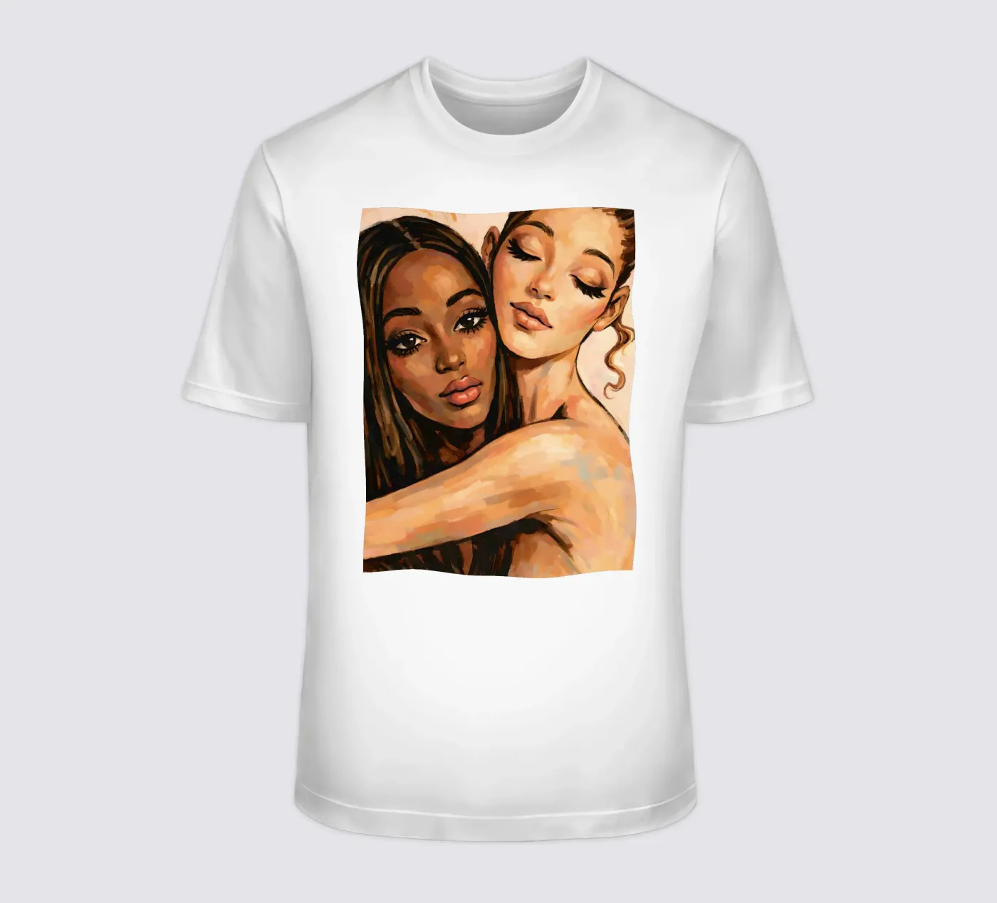 ABBRACCIO DI AMICIZIA t-shirt da ARTOMATIC