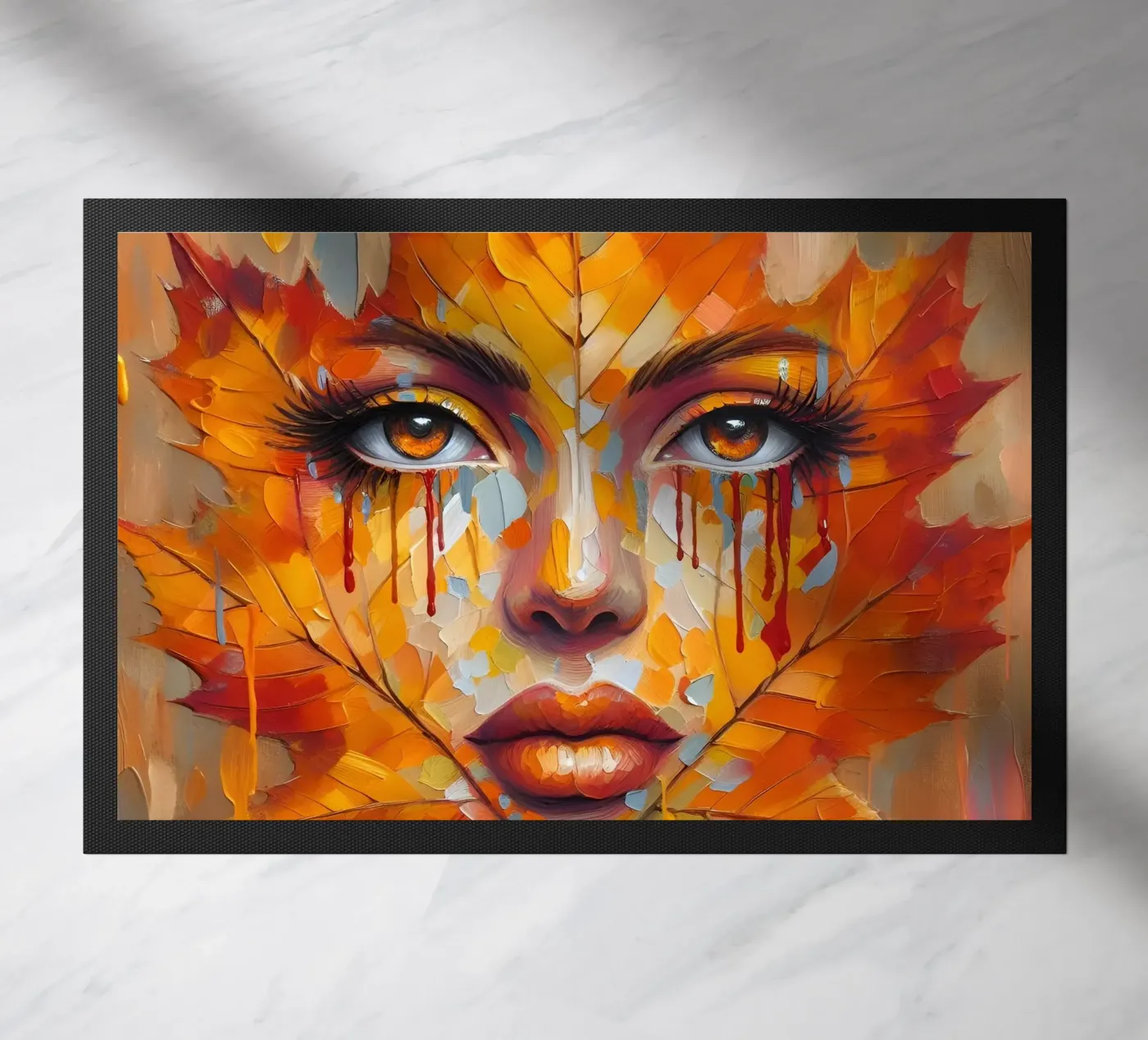 FALL Fußmatte von ARTOMATIC
