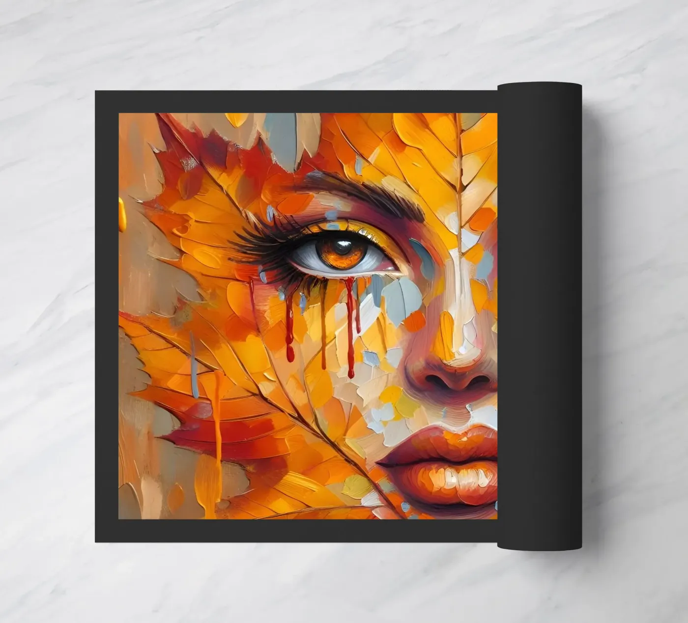 FALL Fußmatte von ARTOMATIC