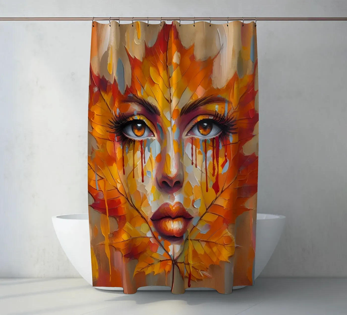 FALL Duschvorhang von ARTOMATIC