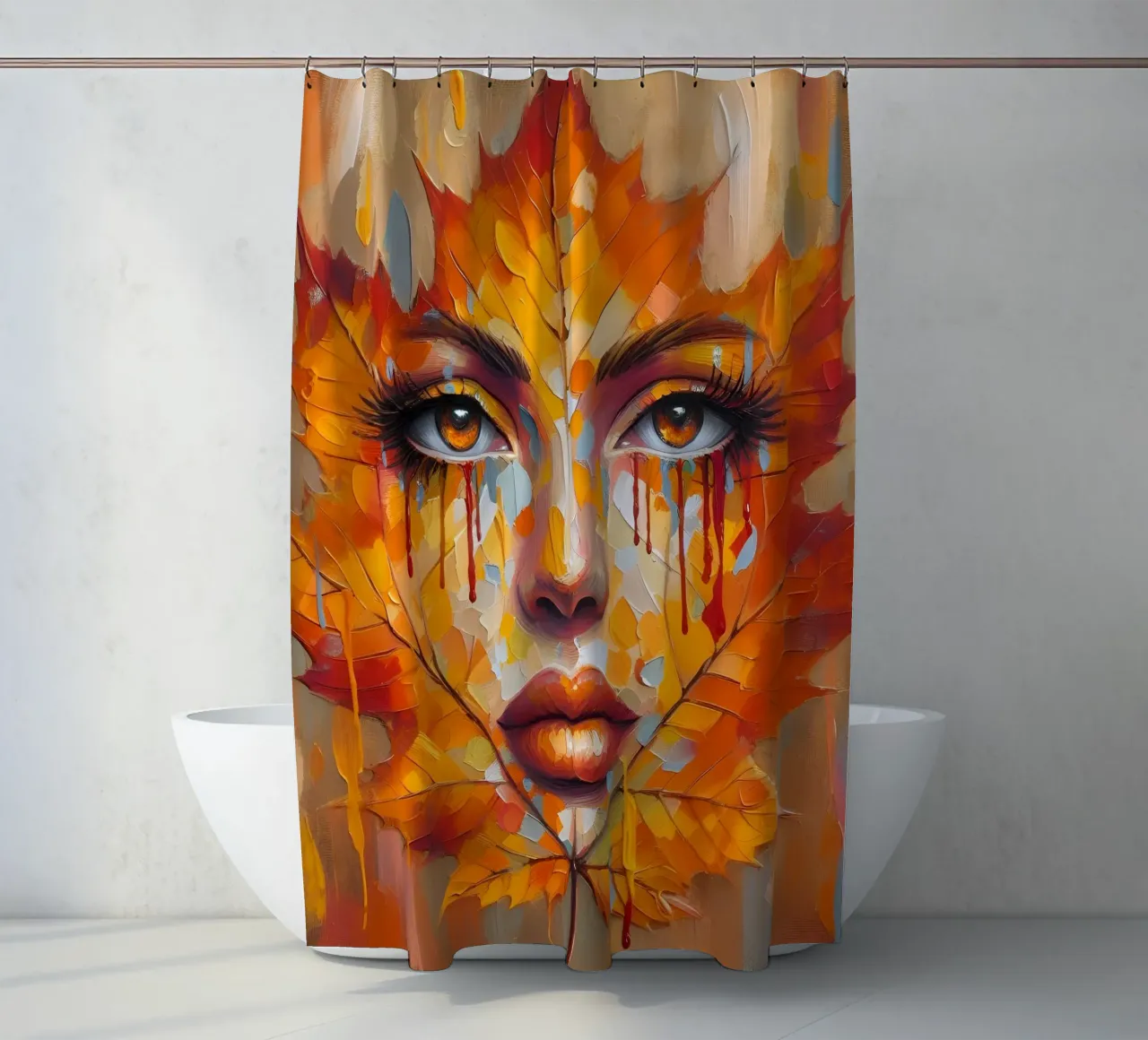 FALL Duschvorhang von ARTOMATIC