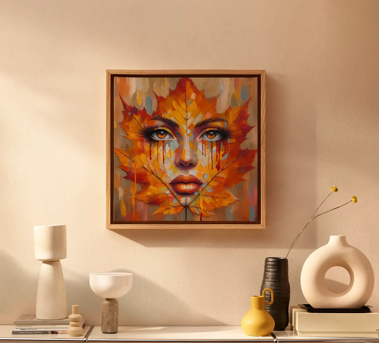 FALL Leinwand von ARTOMATIC