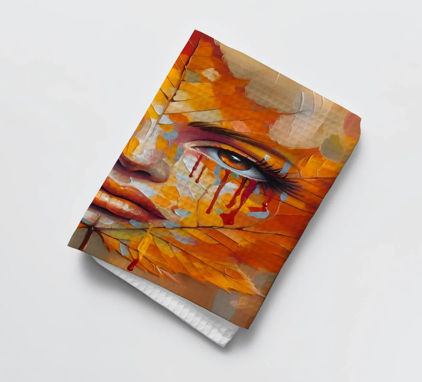 FALL tea towel by ARTOMATIC