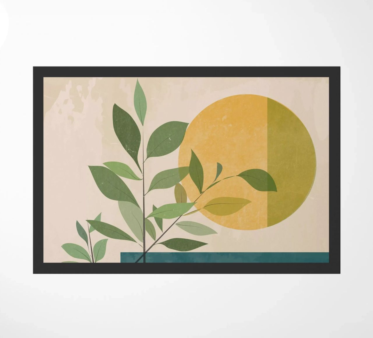 Lunar - Tema botánico felpudo de LaylaOzHome