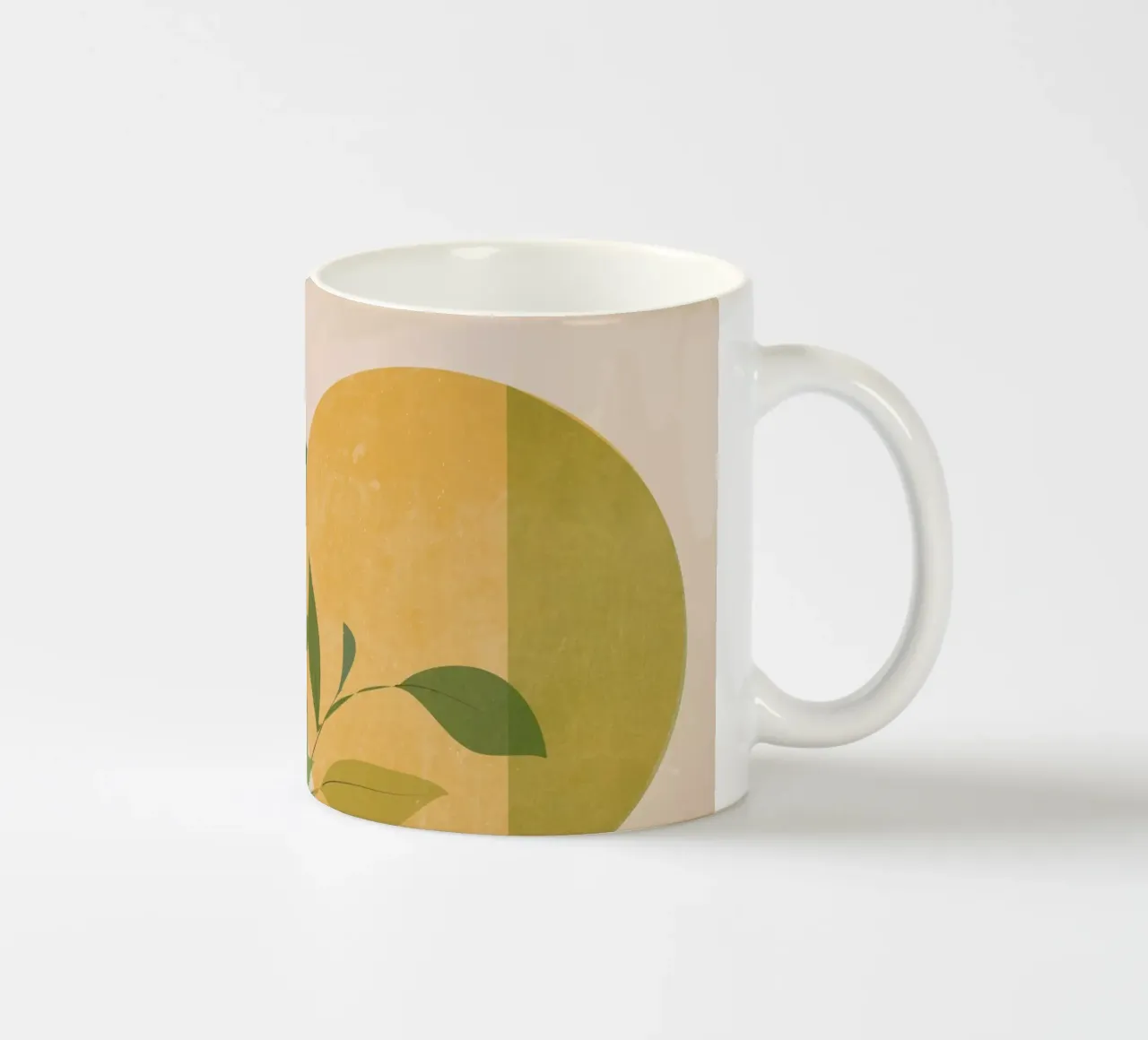 Lunar - Botanisches Thema Keramik Tasse von LaylaOzHome